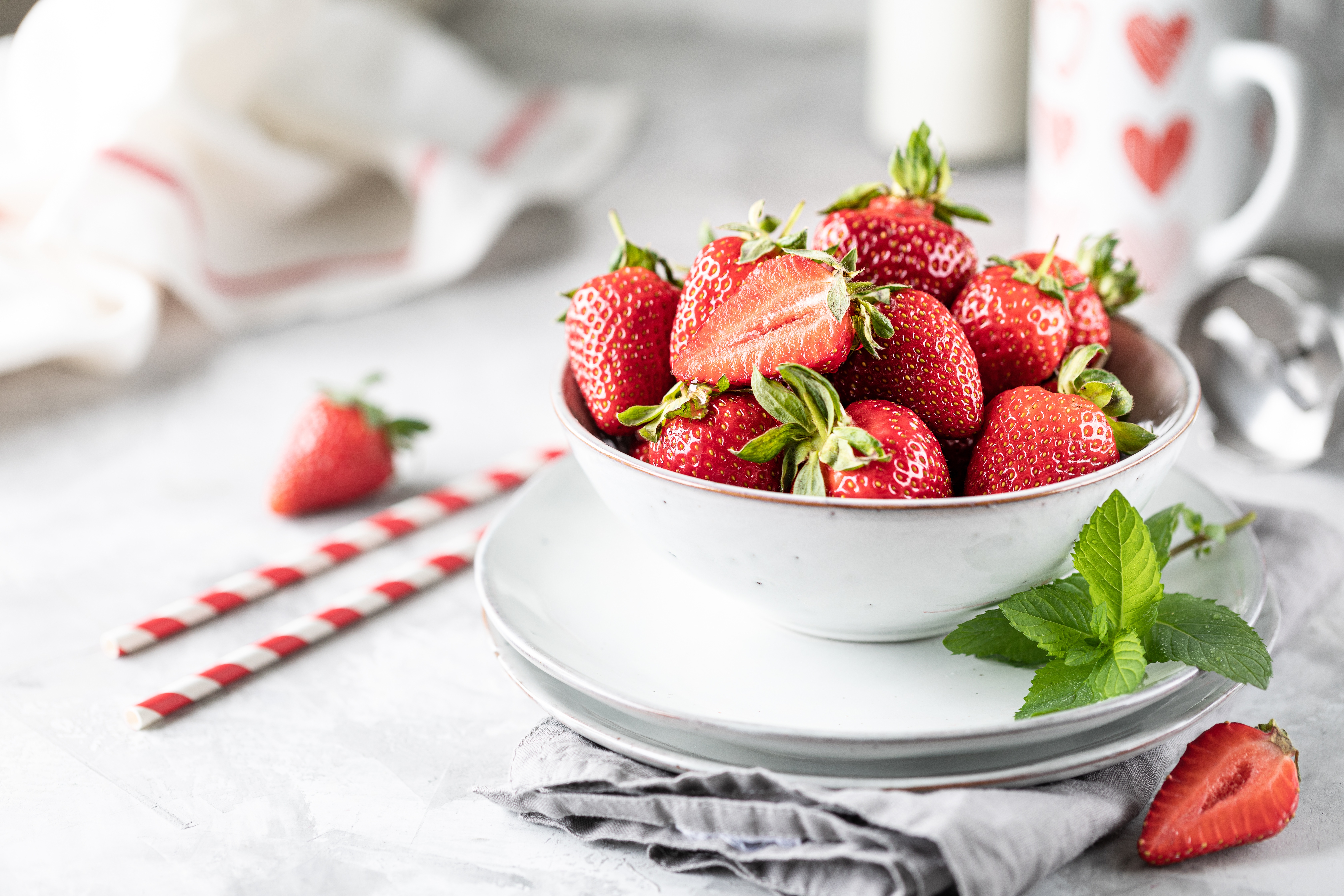 Laden Sie das Erdbeere, Frucht, Nahrungsmittel, Stillleben, Früchte-Bild kostenlos auf Ihren PC-Desktop herunter