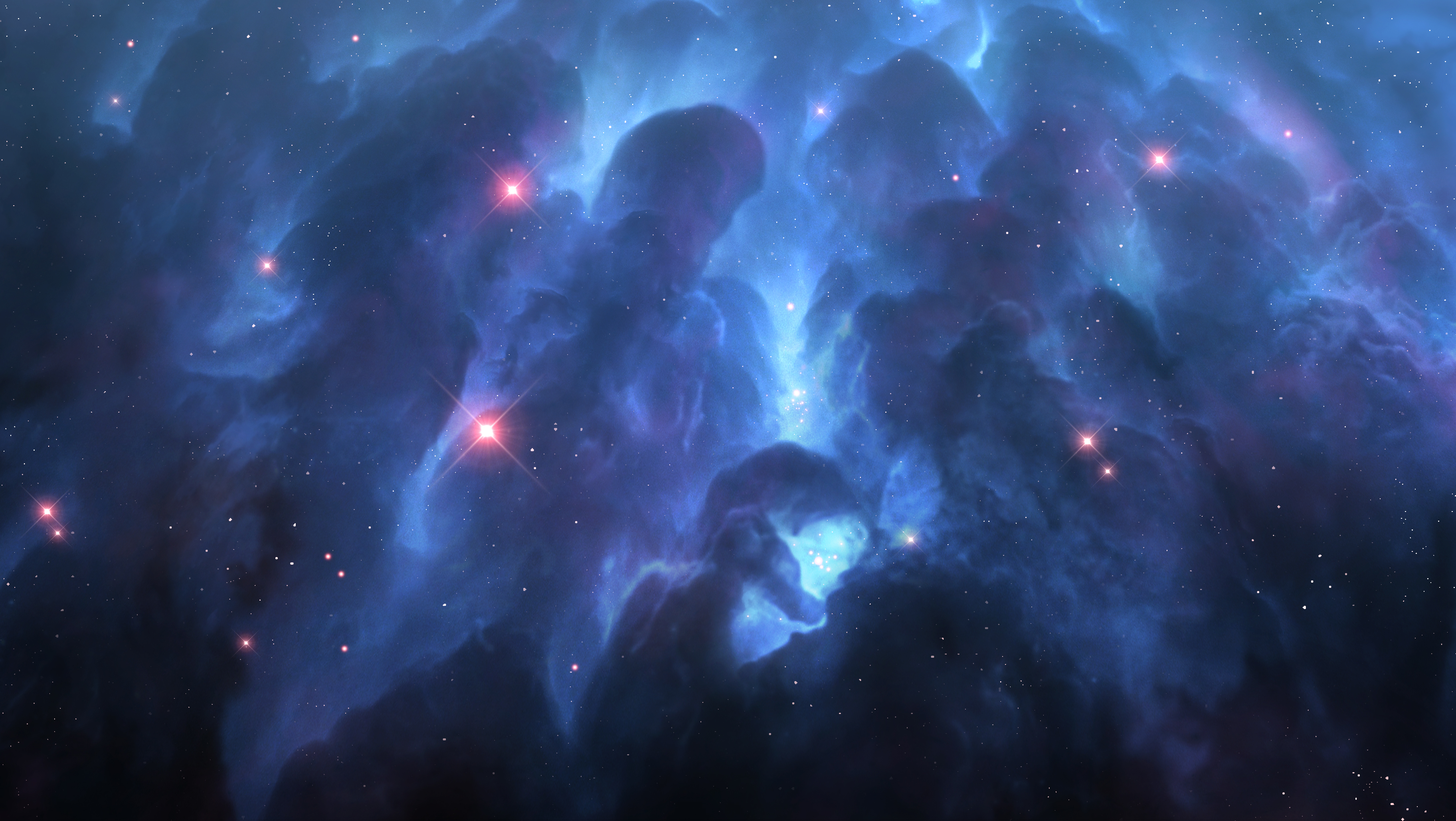 galaxy, universe, abstract, art, stars, nebula HD for desktop 1080p