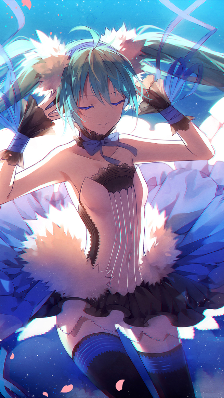 Handy-Wallpaper Vocaloid, Hatsune Miku, Animes kostenlos herunterladen.