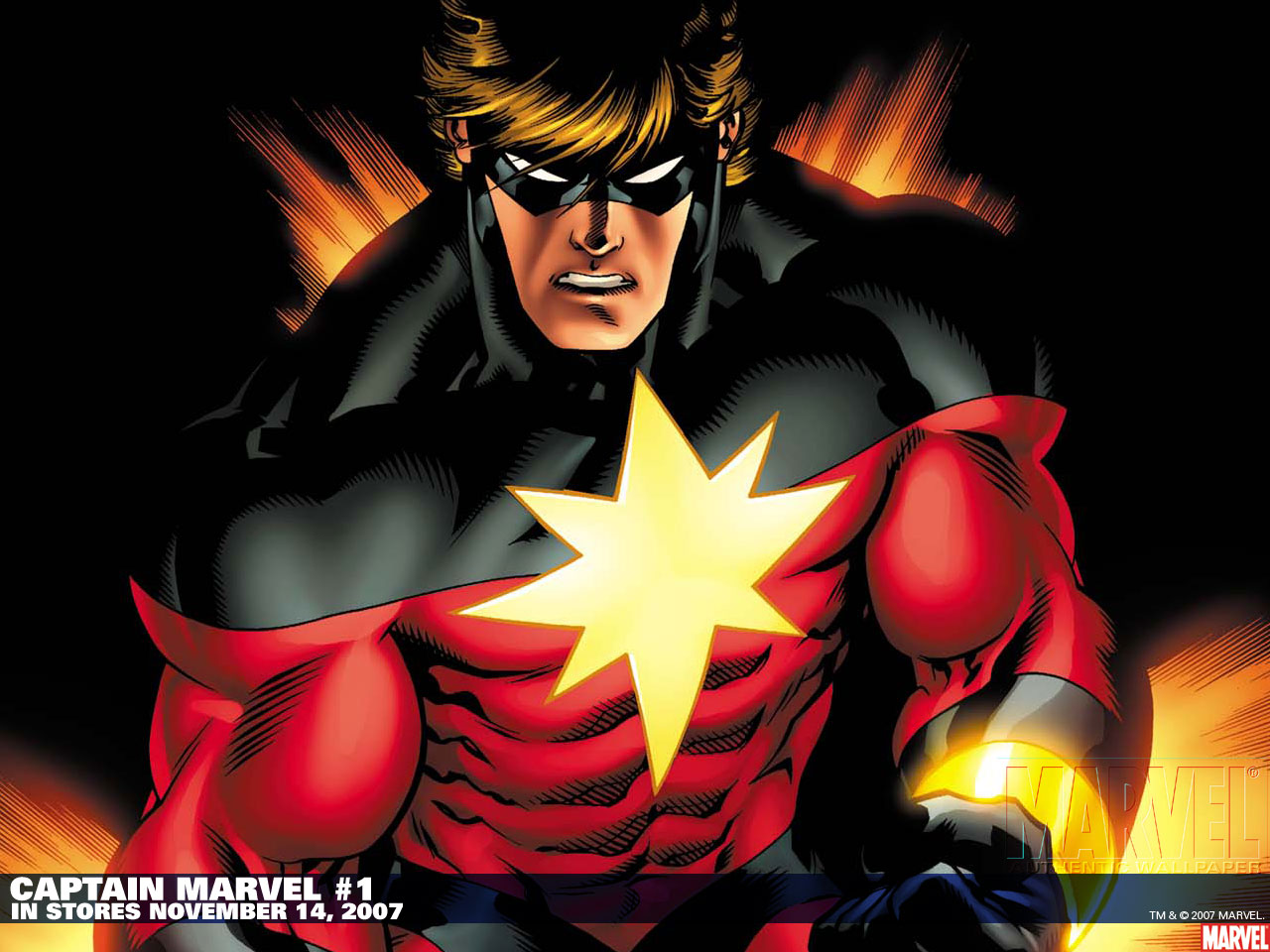 Baixe gratuitamente a imagem História Em Quadrinhos, Capitão Marvel na área de trabalho do seu PC