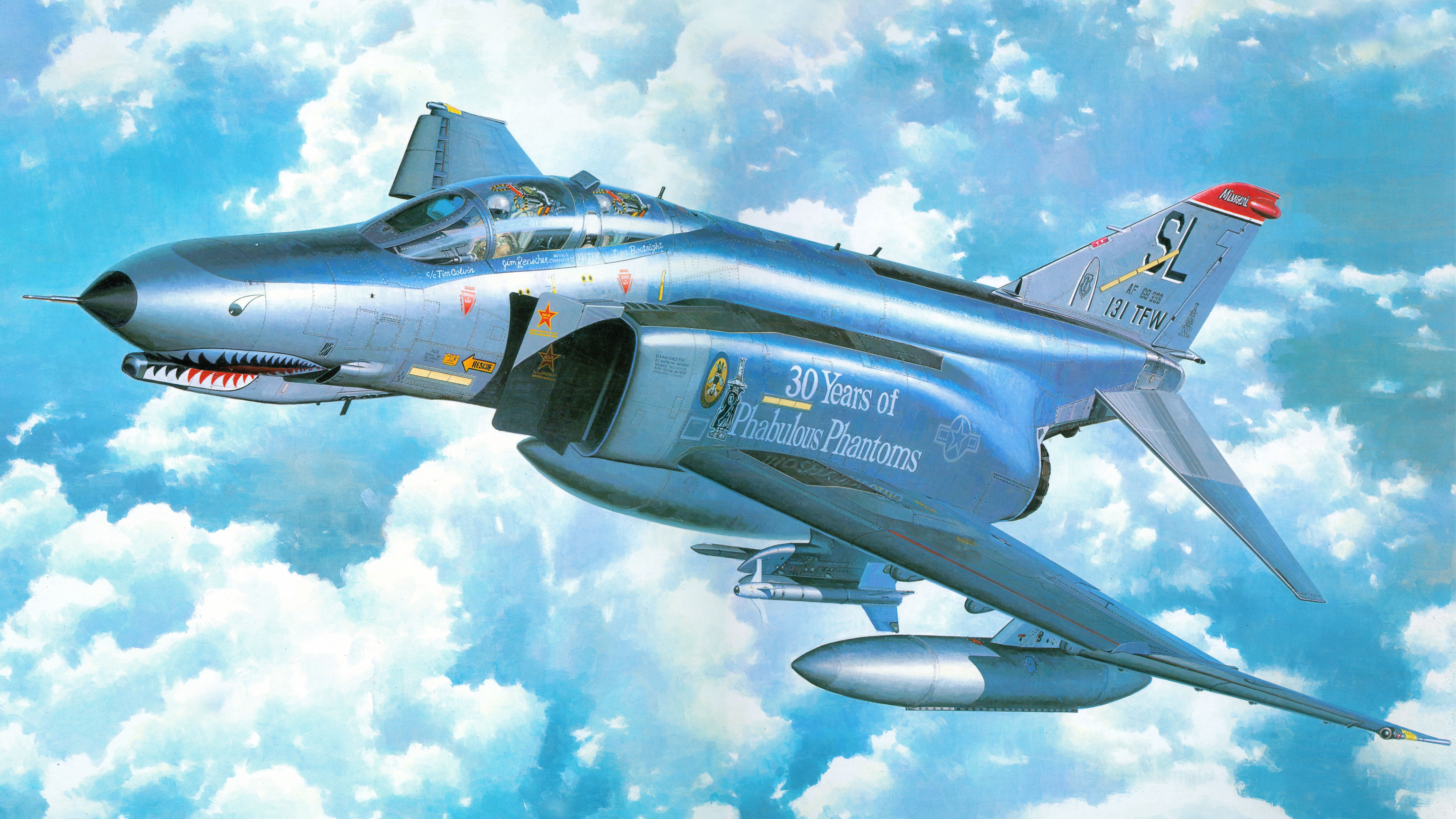 military, mcdonnell douglas f 4 phantom ii, jet fighters