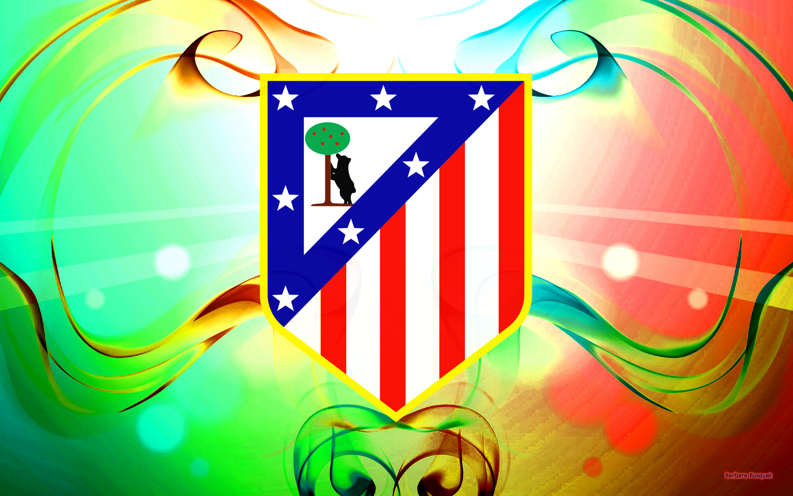 Завантажити шпалери безкоштовно Спорт, Футбол, Логотип, Емблема, Атлетіко Мадрид картинка на робочий стіл ПК