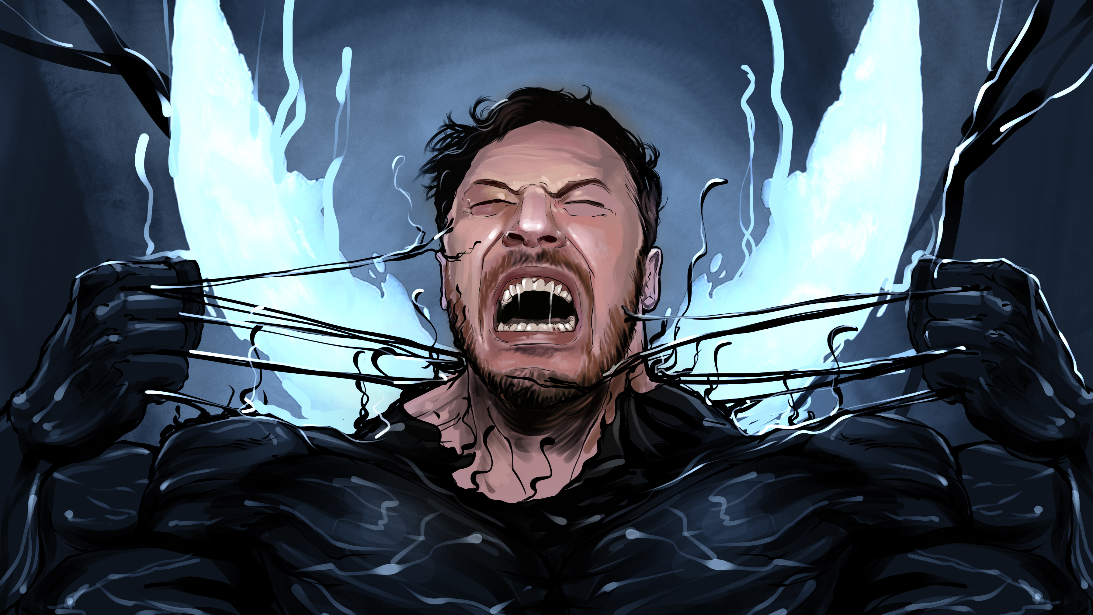 Baixe gratuitamente a imagem Tom Hardy, Filme, Venom na área de trabalho do seu PC