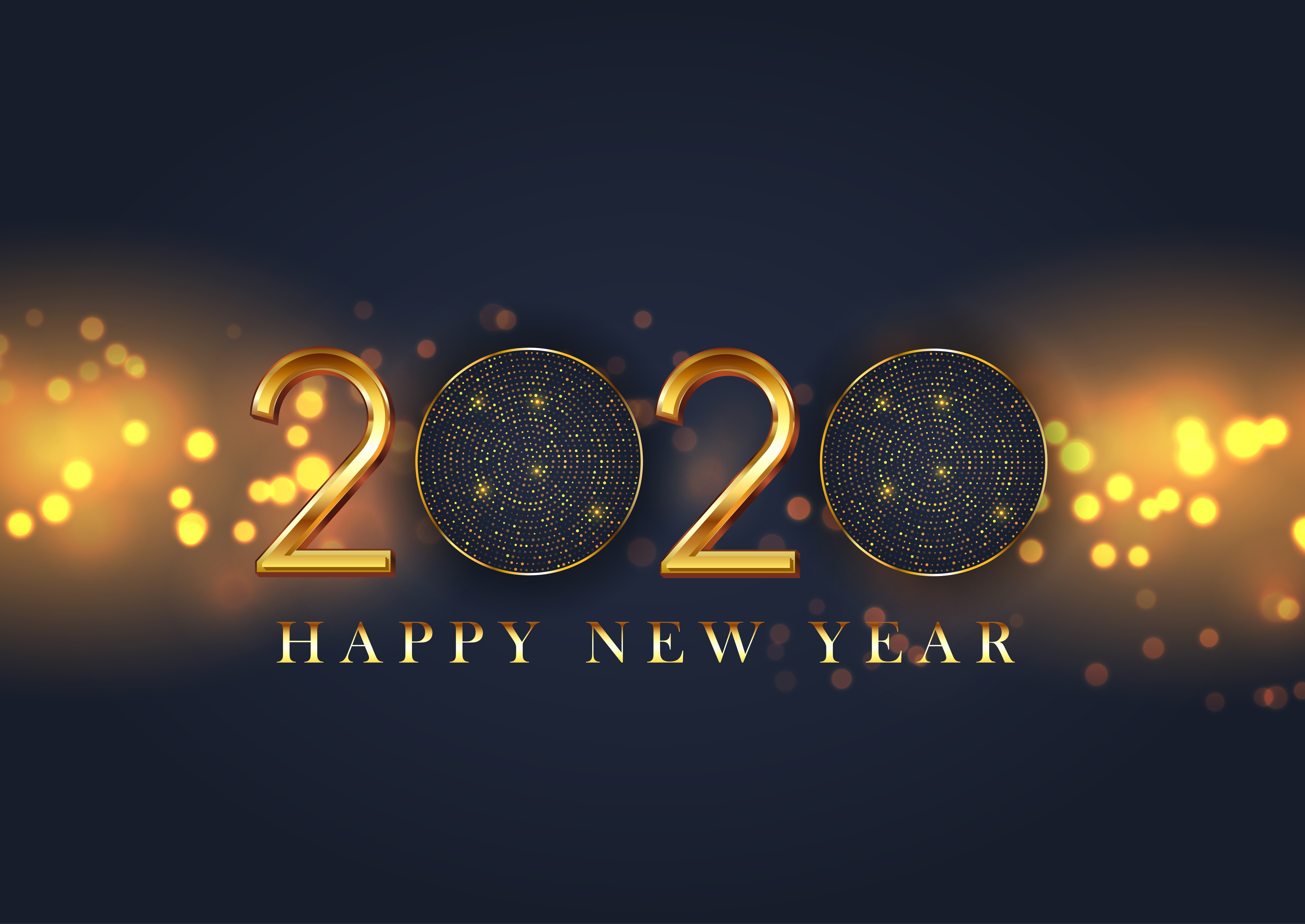 968107 Hintergrundbild herunterladen feiertage, neujahr 2020, frohes neues jahr, neujahr - Bildschirmschoner und Bilder kostenlos