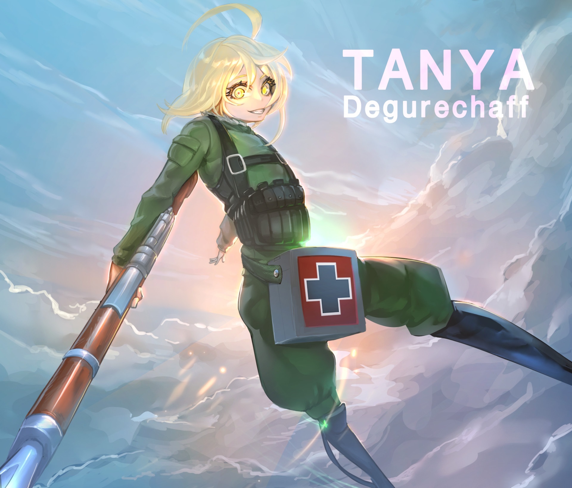 Baixe gratuitamente a imagem Anime, Youjo Senki, Tanya Degurechaff na área de trabalho do seu PC