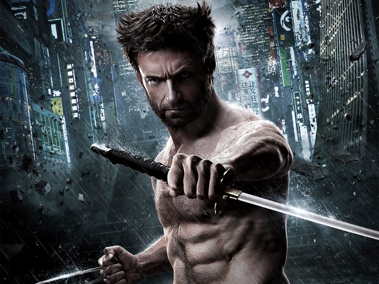Download mobile wallpaper Wolverine, Movie, Logan James Howlett, The Wolverine for free.