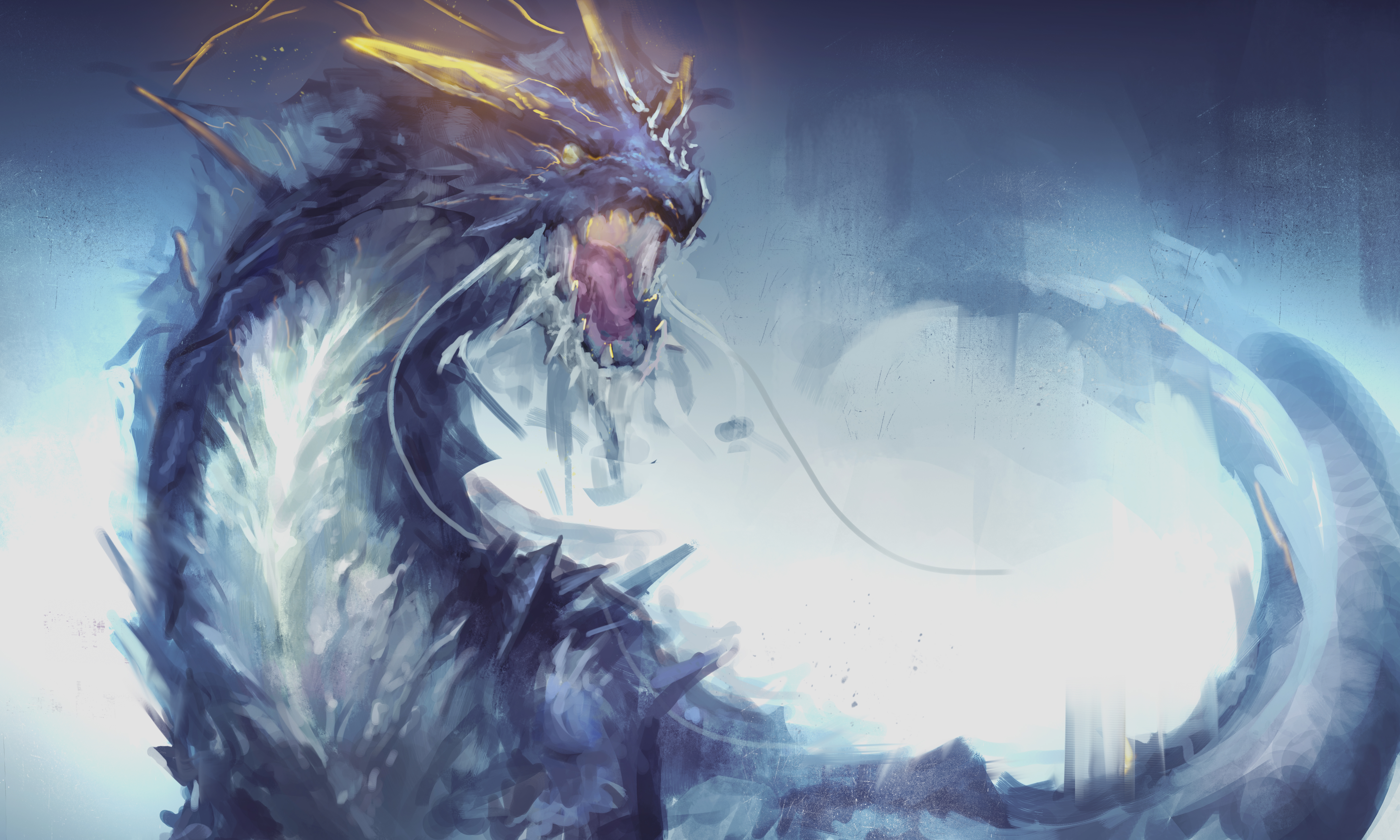 Free download wallpaper Fantasy, Dragon on your PC desktop