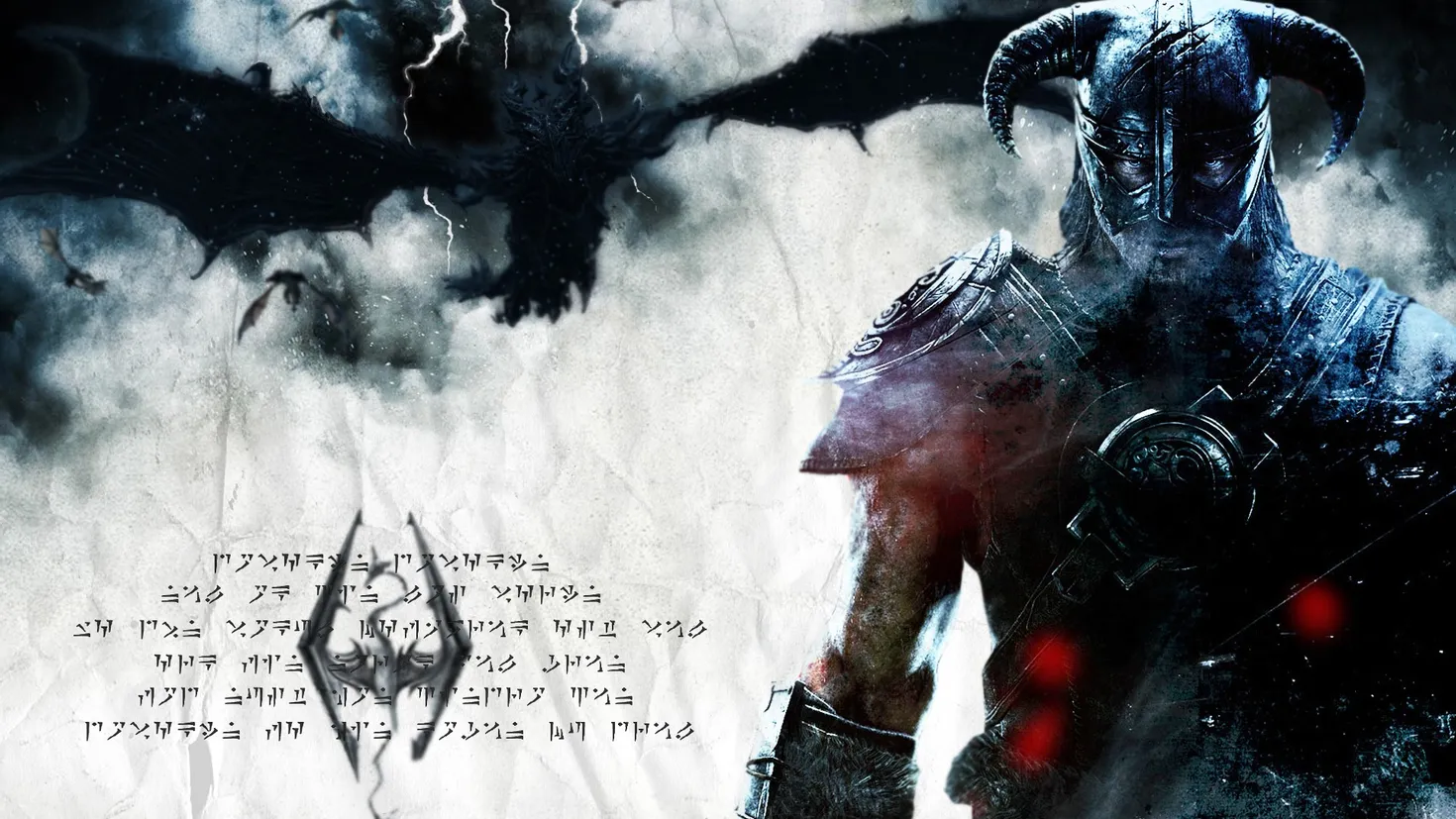 Desktop wallpaper: Video Game, The Elder Scrolls V: Skyrim, Alduin The ...
