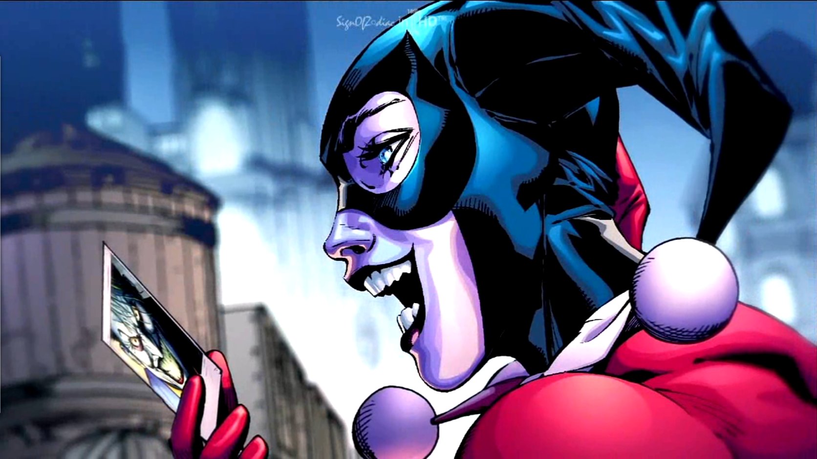 Handy-Wallpaper Comics, Harley Quinn kostenlos herunterladen.