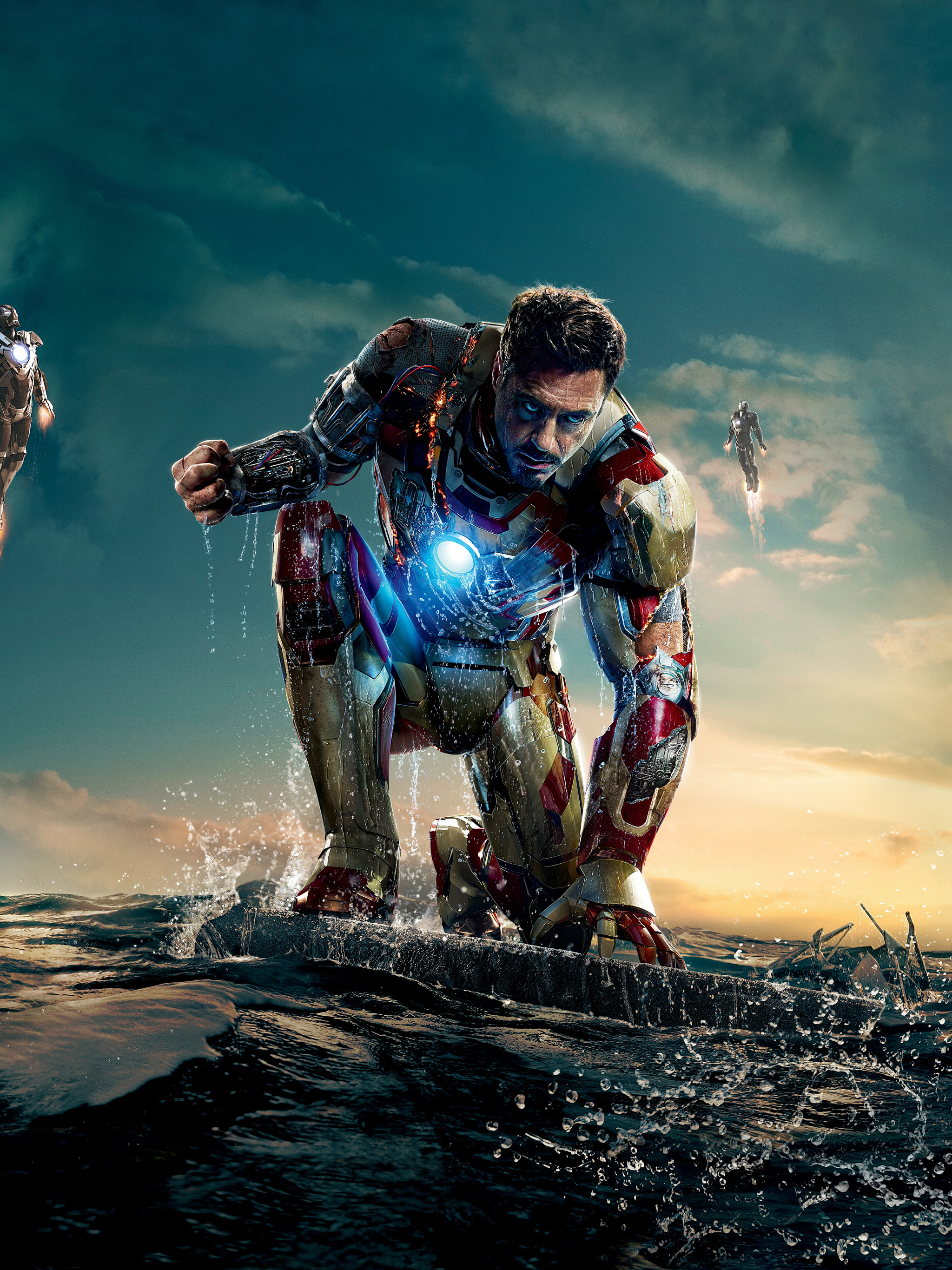 Laden Sie das Iron Man, Robert Downey Jr, Filme, Ironman, Tony Stark, Iron Man 3-Bild kostenlos auf Ihren PC-Desktop herunter