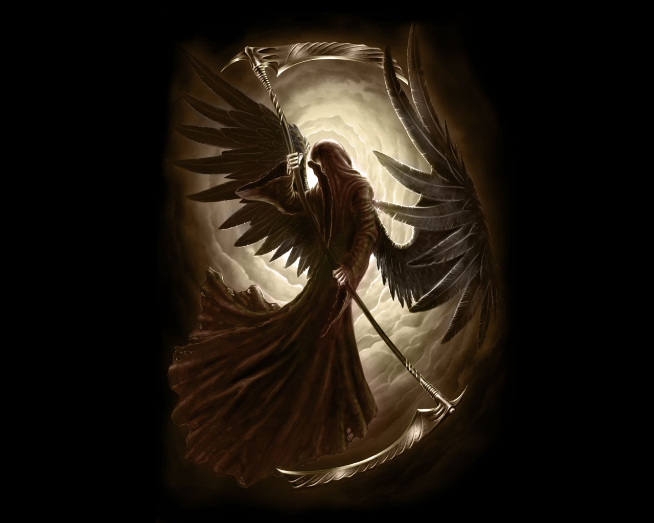 Download mobile wallpaper Dark, Grim Reaper for free.