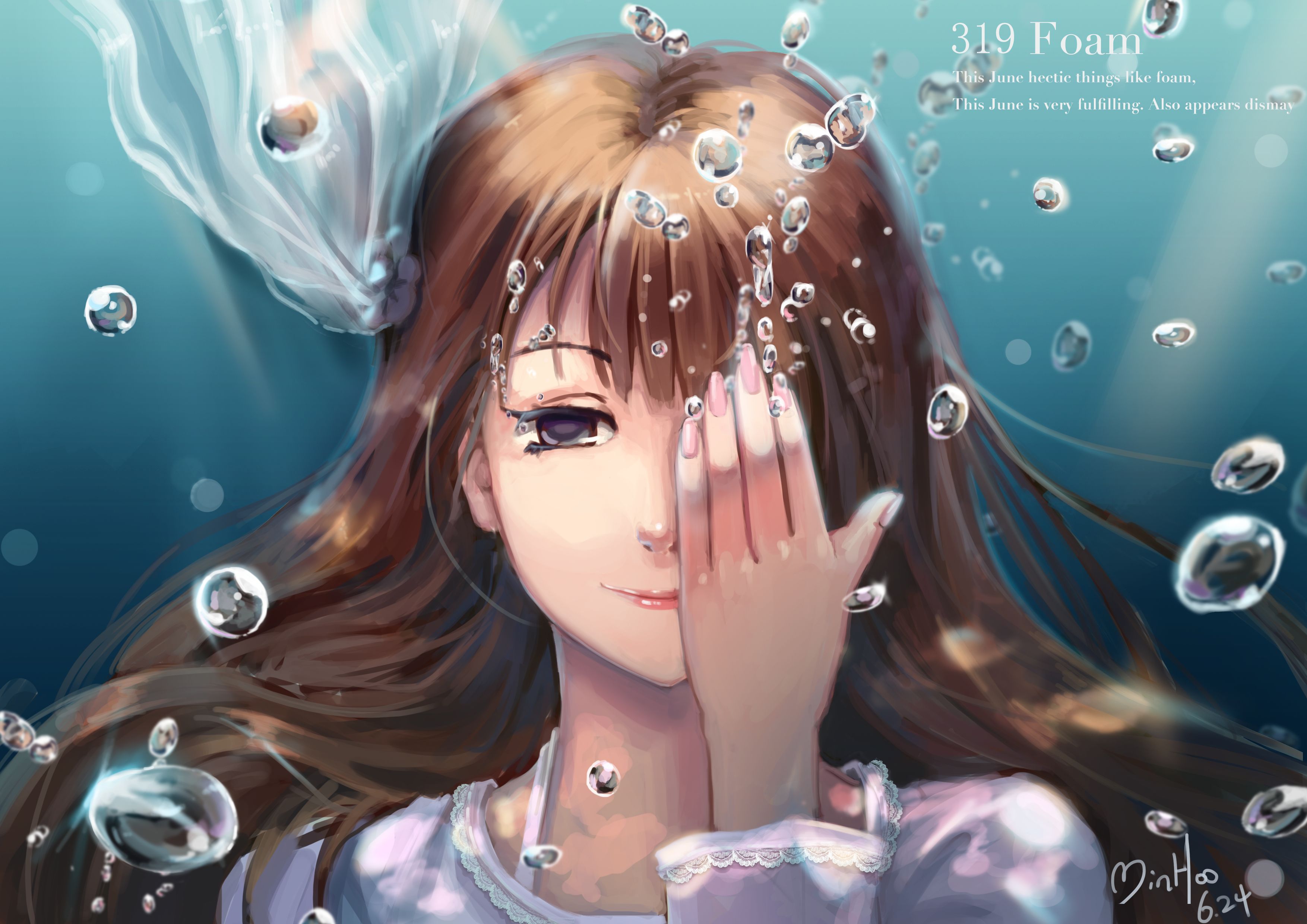 Handy-Wallpaper Wasser, Original, Animes kostenlos herunterladen.