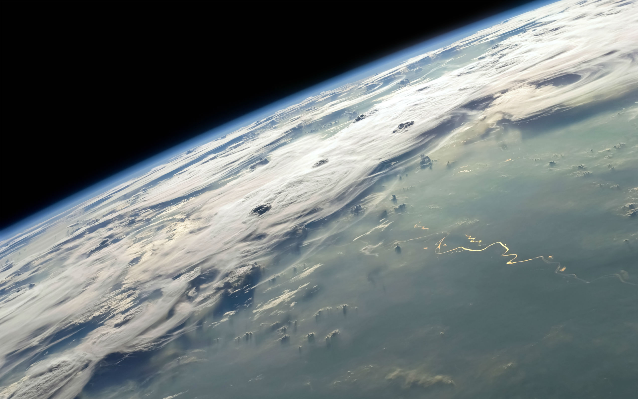 Descarga gratis la imagen Tierra/naturaleza, Desde El Espacio en el escritorio de tu PC