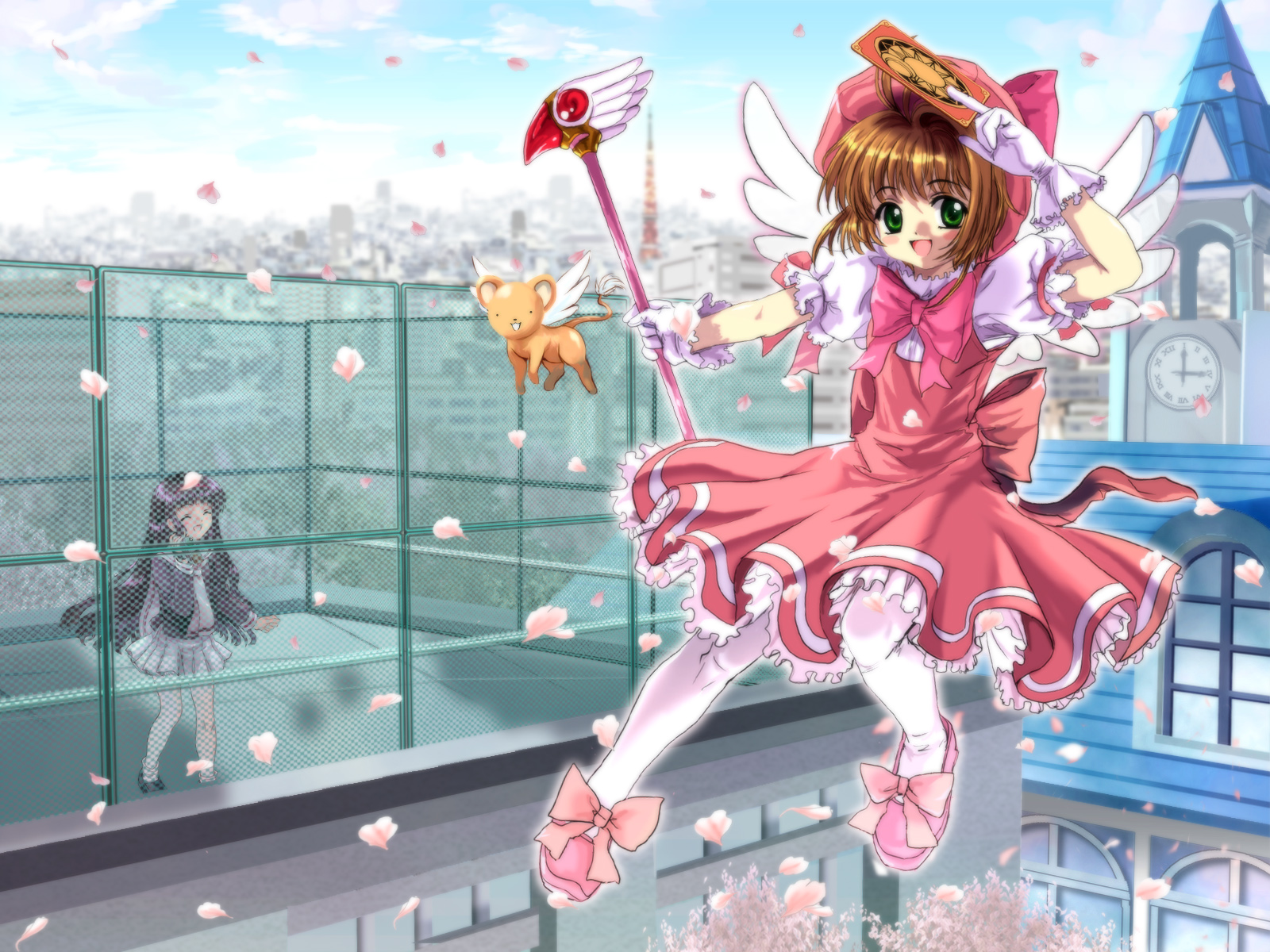 1080704 Hintergrundbild herunterladen animes, kadokyaputa sakura - Bildschirmschoner und Bilder kostenlos