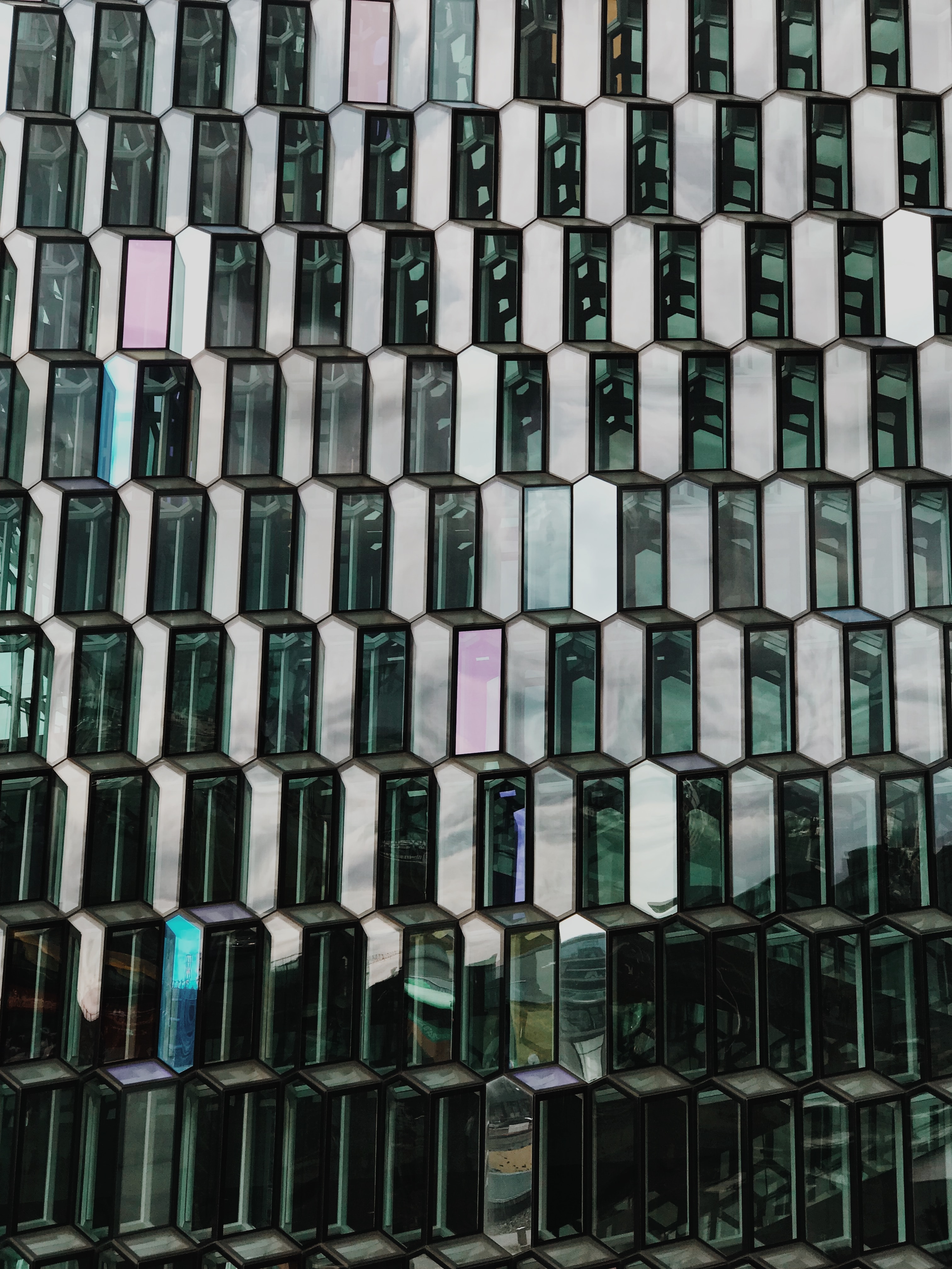 Download mobile wallpaper Building, Facade, Glass, Architecture, Texture, Textures for free.