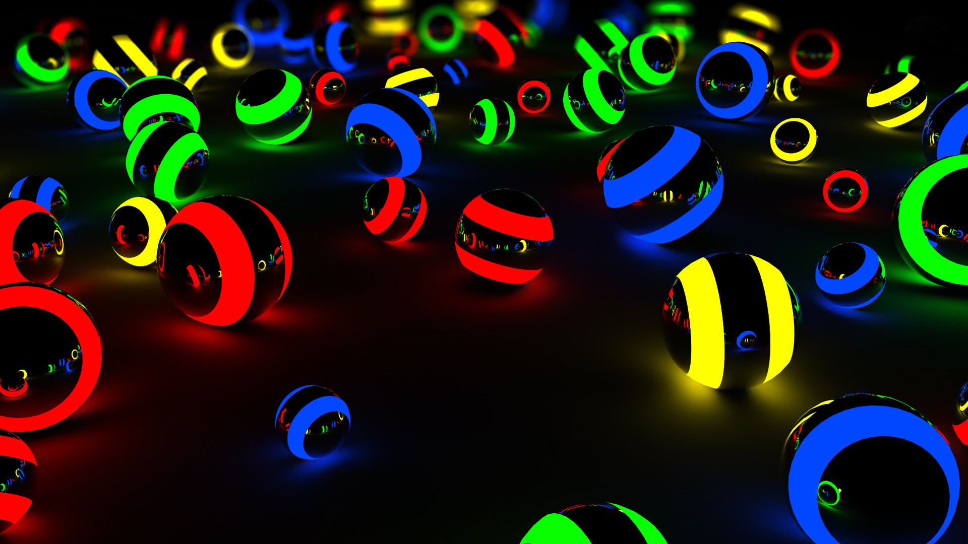 Download mobile wallpaper Abstract, 3D, Neon, Ball, Cgi for free.
