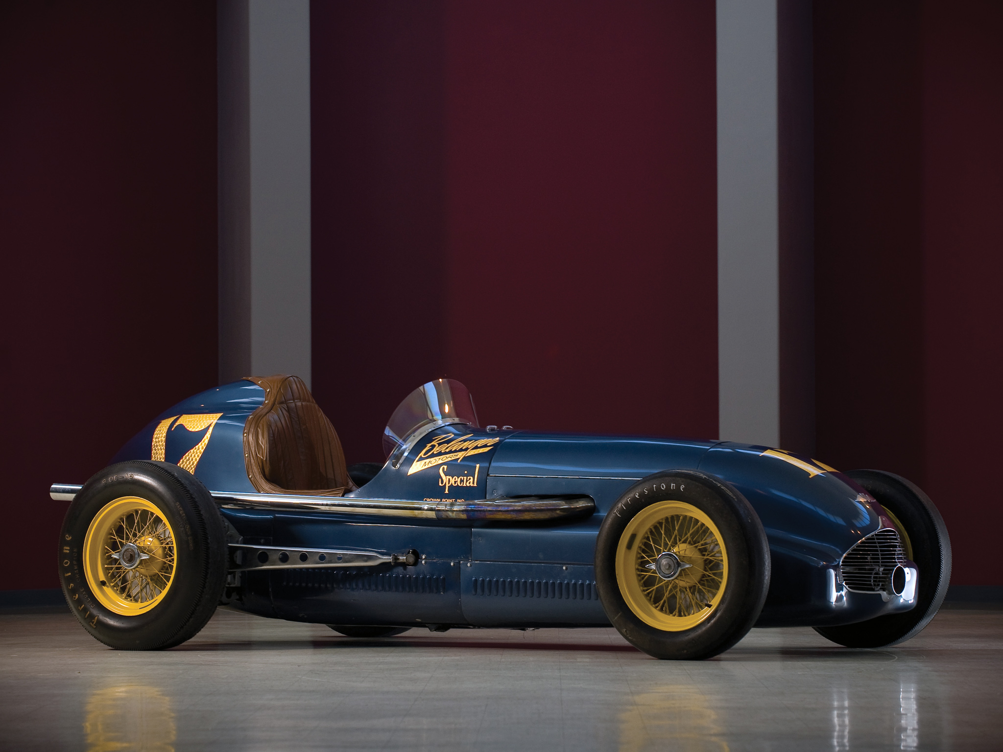 Скачать обои 1949 Belanger Special Indy Roadster на телефон бесплатно