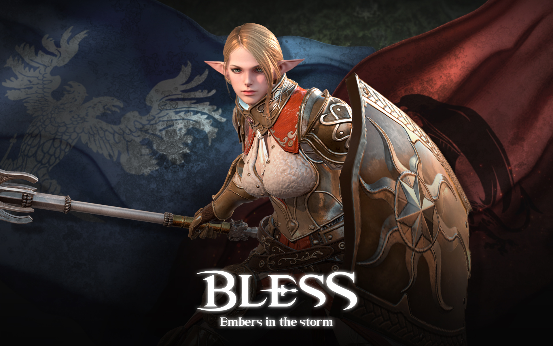 video game, bless online, warrior