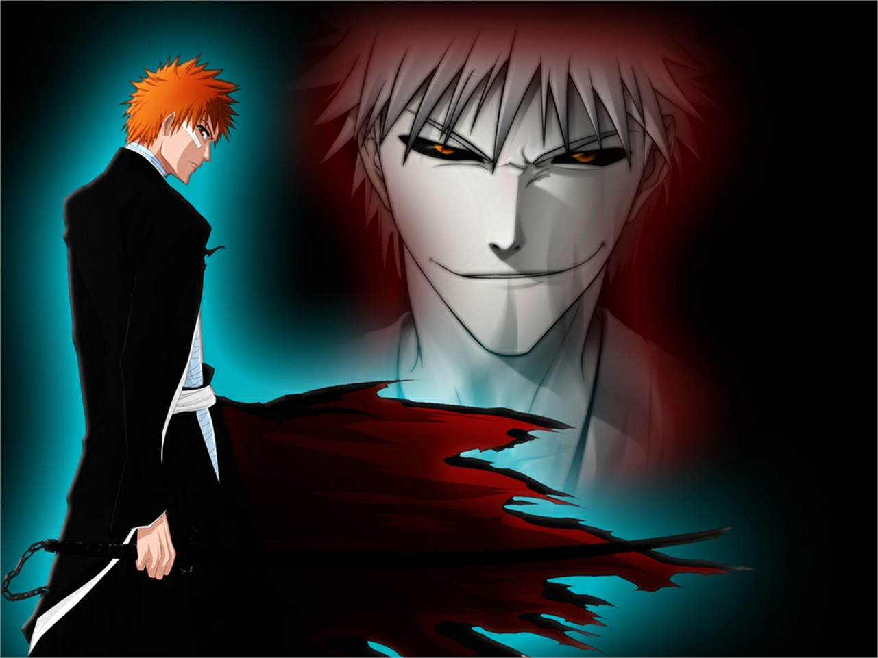 Handy-Wallpaper Bleach, Animes, Ichigo Kurosaki kostenlos herunterladen.