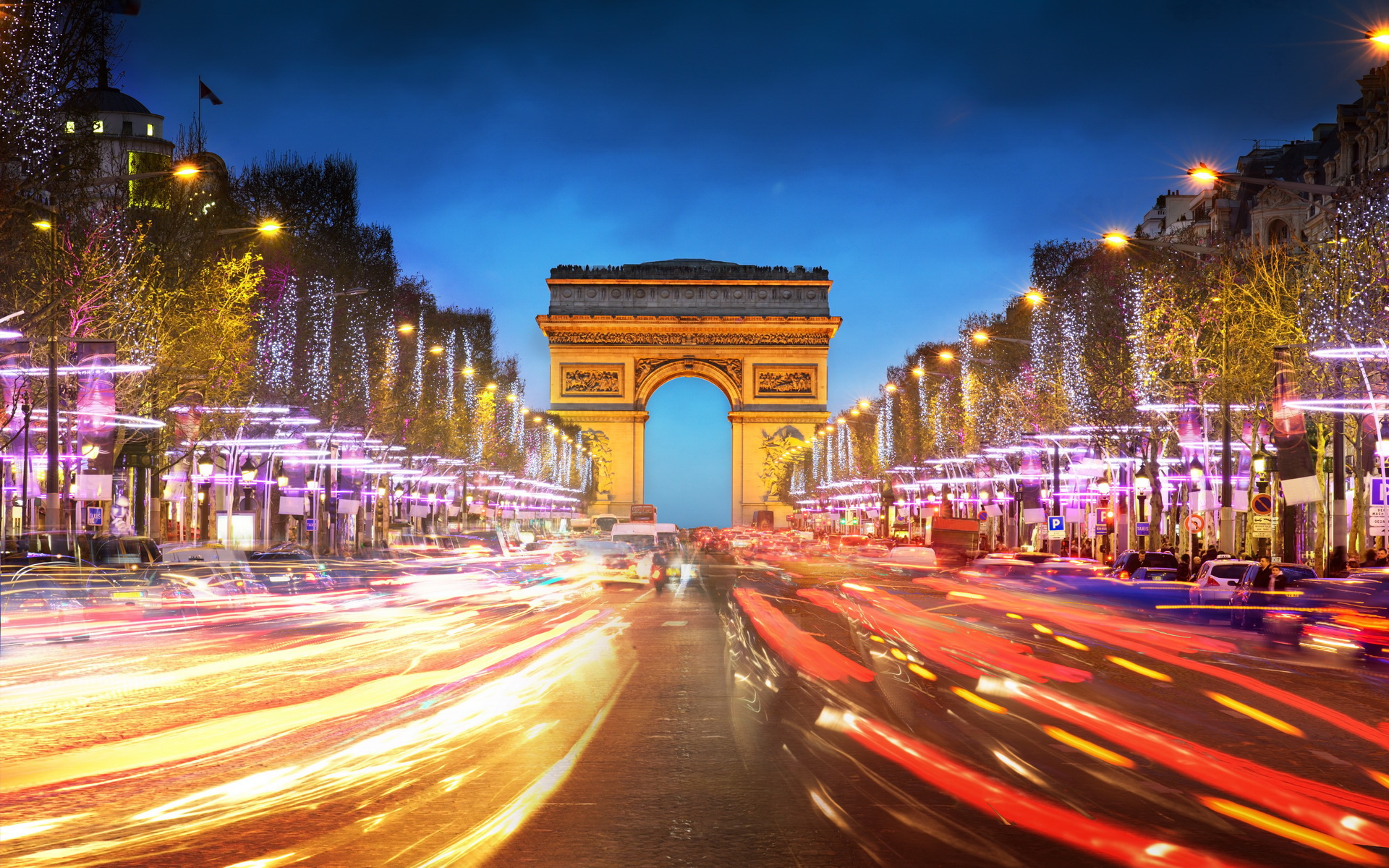 Download mobile wallpaper Arc De Triomphe, Man Made for free.