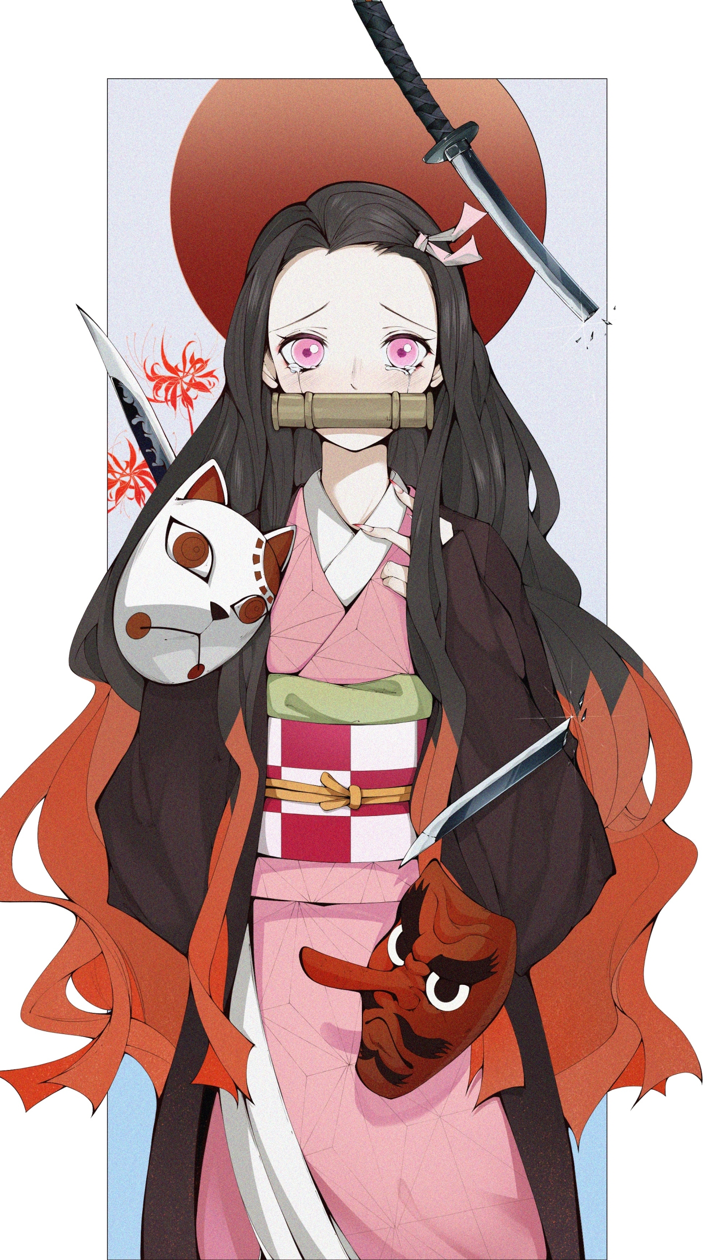 Baixar papel de parede para celular de Anime, Nezuko Kamado, Demon Slayer: Kimetsu No Yaiba gratuito.