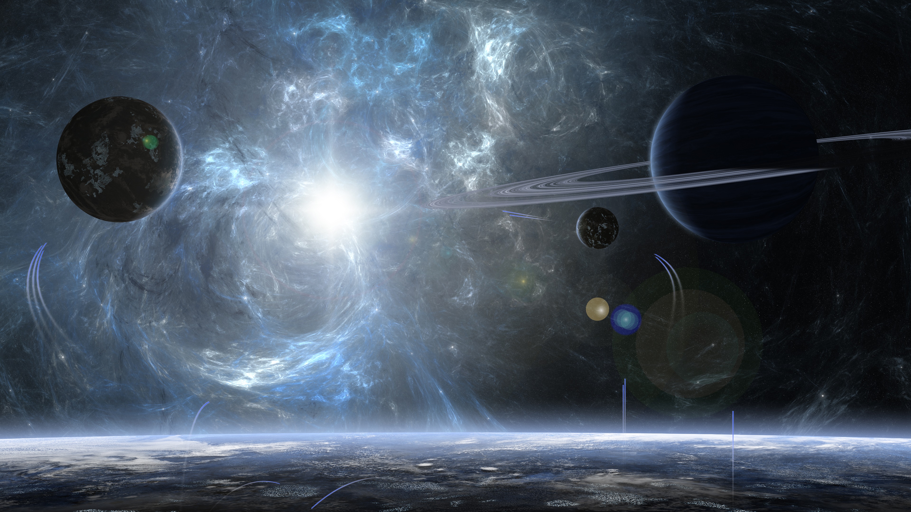 Free download wallpaper Planets, Space, Planet, Sci Fi on your PC desktop