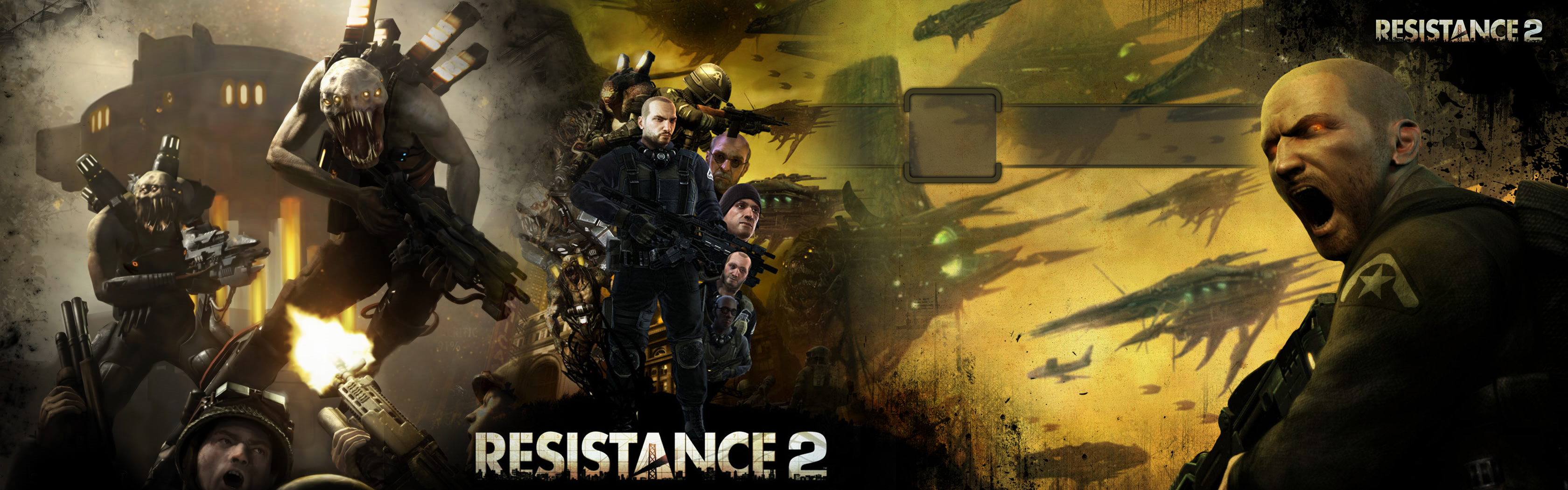 video game, resistance 2, resistance