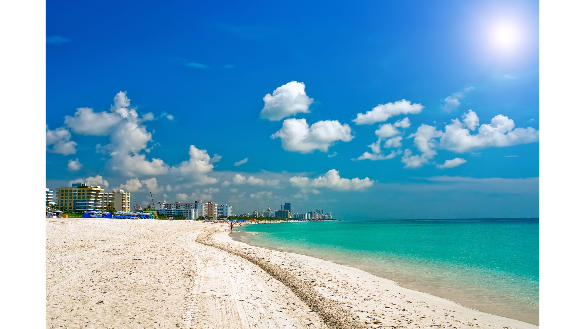 Download mobile wallpaper Beach, City, Ocean, Earth, Miami, Coastline, Photography for free.