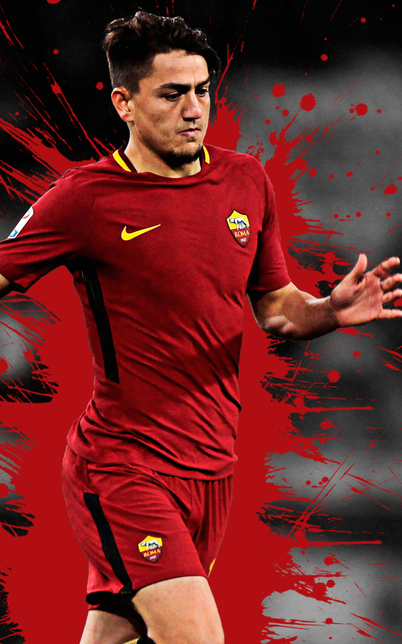 Download mobile wallpaper Sports, Turkish, Soccer, A S Roma, Cengiz Ünder for free.