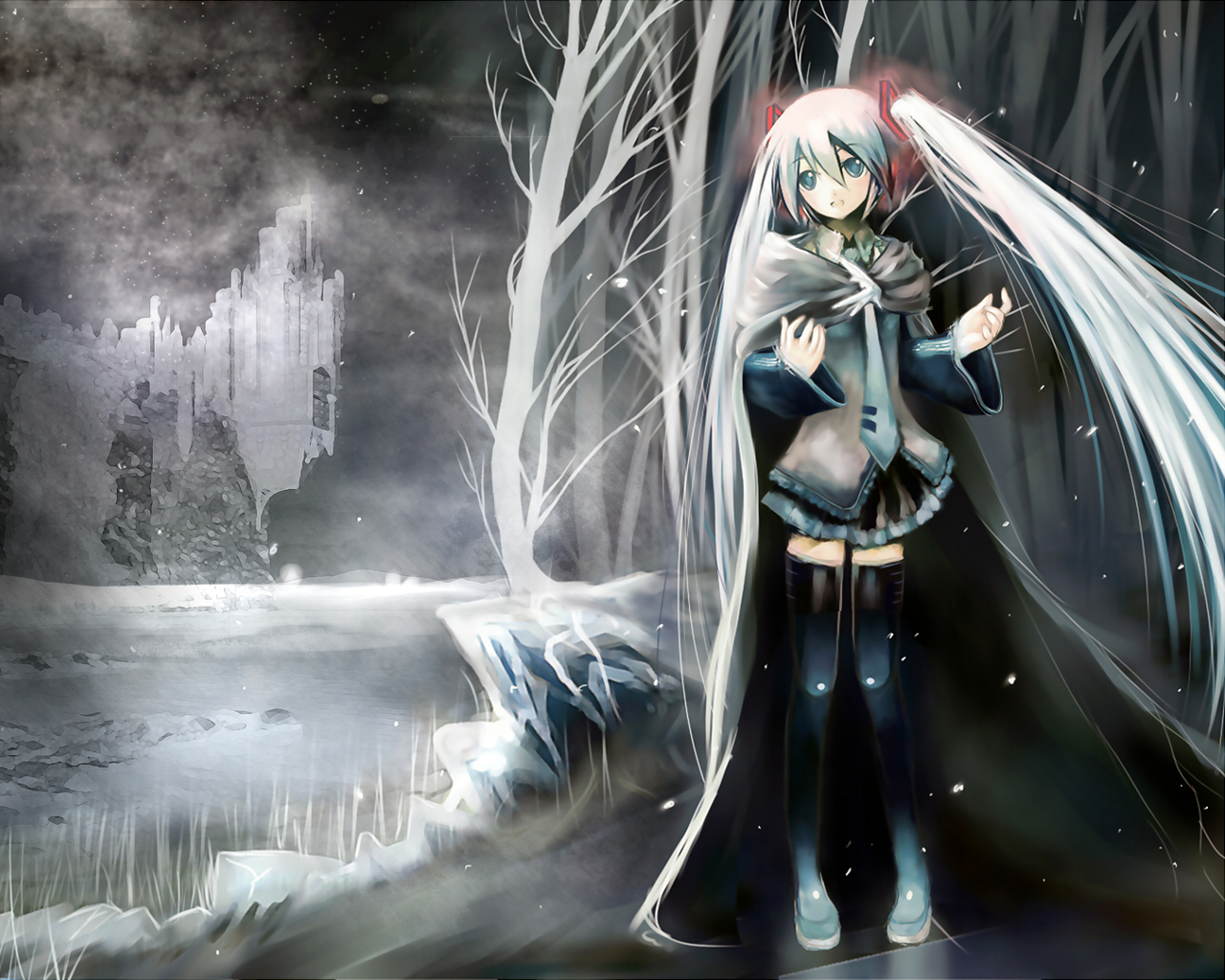 Handy-Wallpaper Vocaloid, Hatsune Miku, Animes kostenlos herunterladen.