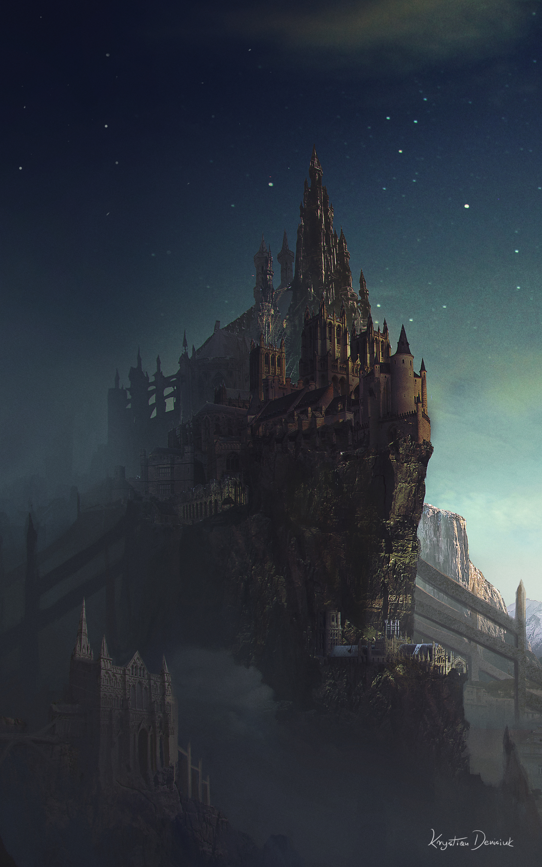 Free download wallpaper Fantasy, Castles, Castle on your PC desktop