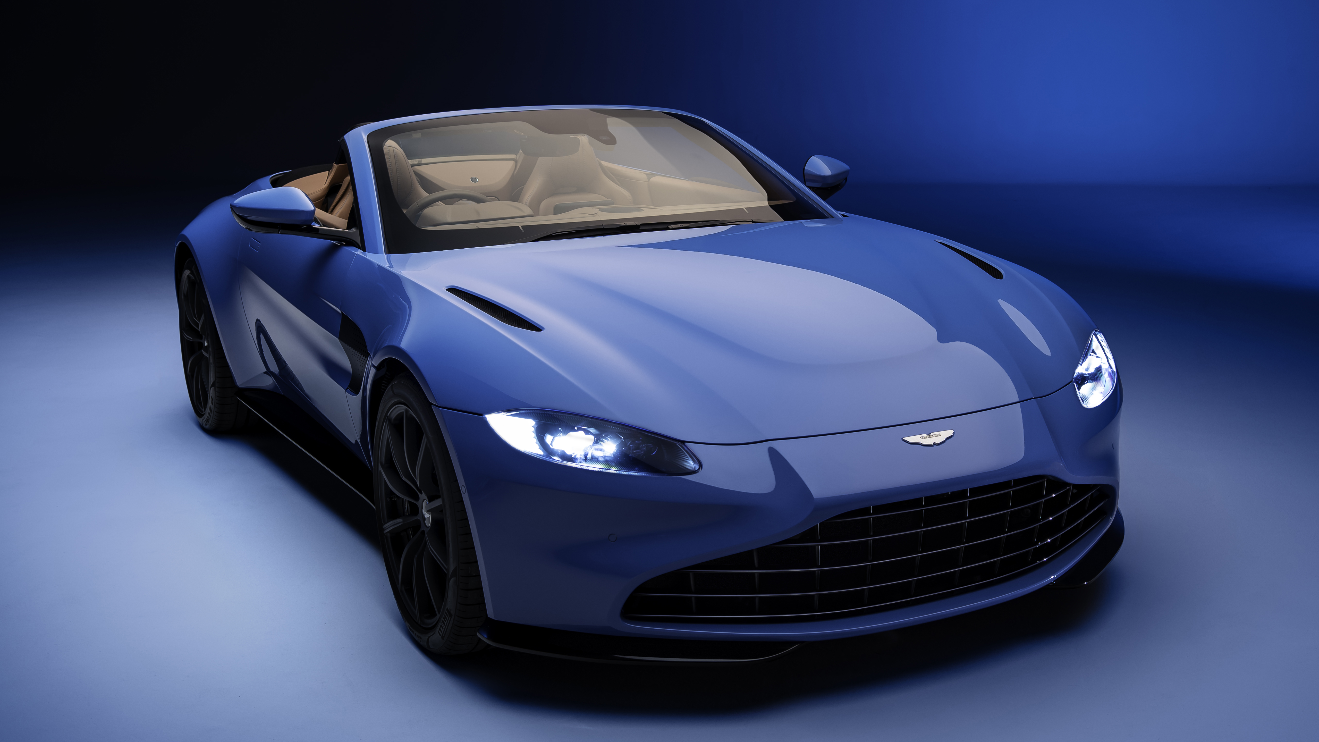 Téléchargez des papiers peints mobile Aston Martin, Véhicules, Aston Martin Vantage Roadster gratuitement.