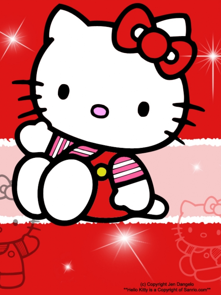 Скачати мобільні шпалери Hello Kitty, Аніме безкоштовно.