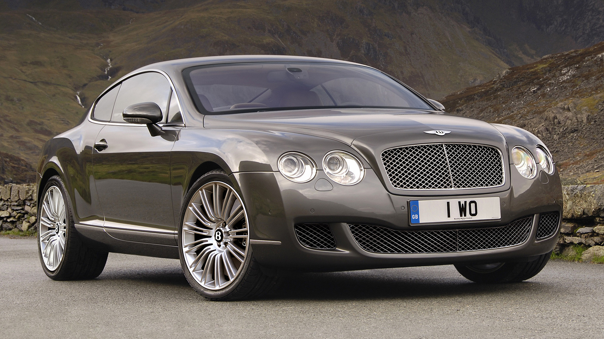 Descarga gratis la imagen Bentley, Coche, Gran Turismo, Vehículos, Retroceso Rápido, Coupé, Bentley Continental Gt Velocidad, Coche Gris en el escritorio de tu PC