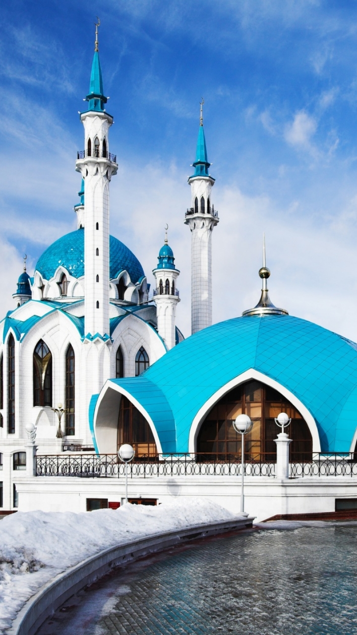 Descarga gratuita de fondo de pantalla para móvil de Mezquita, Religioso, Mezquita Qolşärif, Mezquitas.