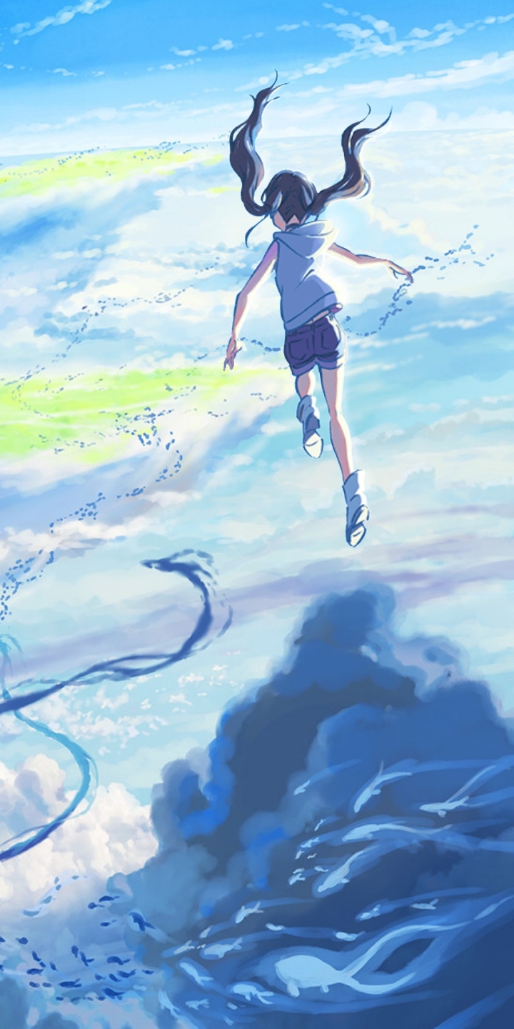 Download mobile wallpaper Anime, Weathering With You for free.