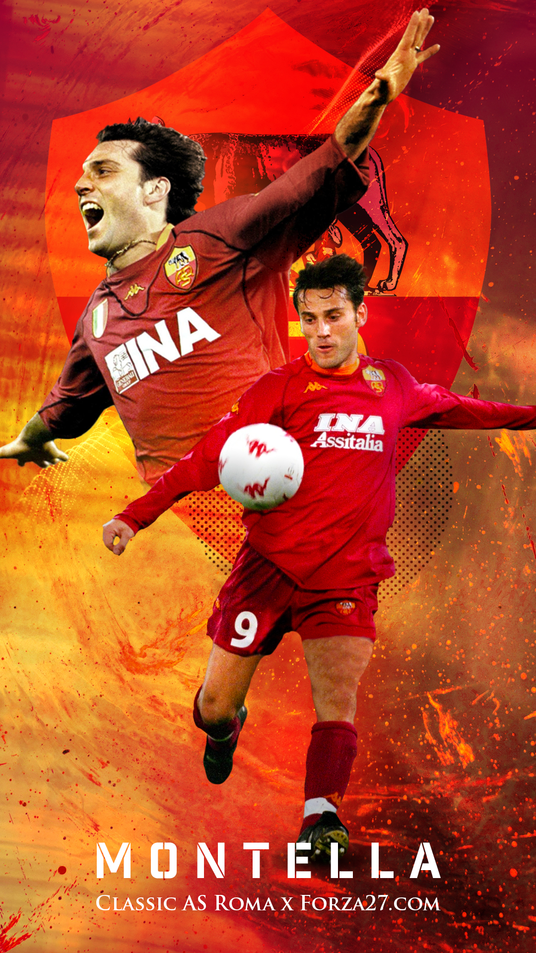 Download mobile wallpaper Sports, A S Roma, Vincenzo Montella for free.