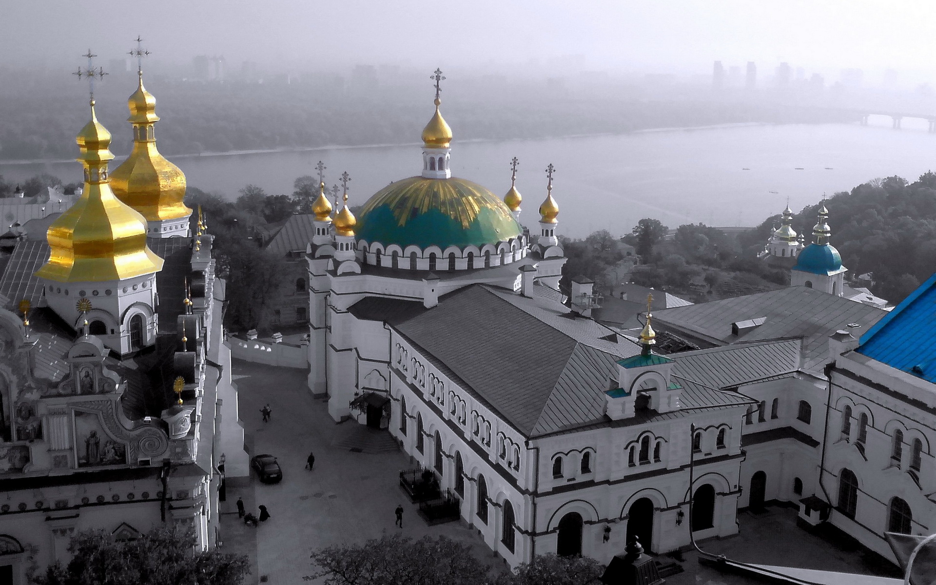 Baixar papéis de parede de desktop Kiev Pechersk Lavra HD