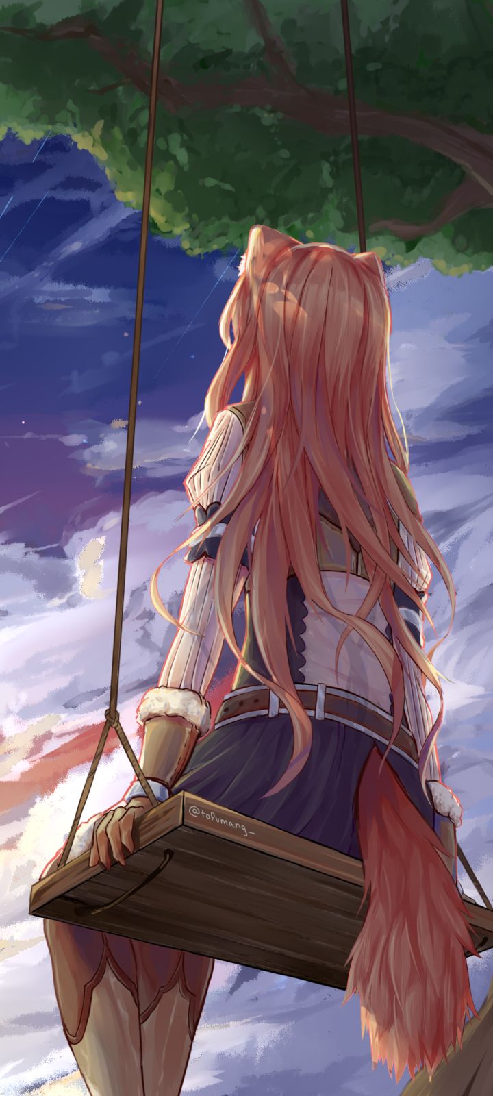 Download mobile wallpaper Anime, Tail, Raphtalia (The Rising Of The Shield Hero), The Rising Of The Shield Hero for free.