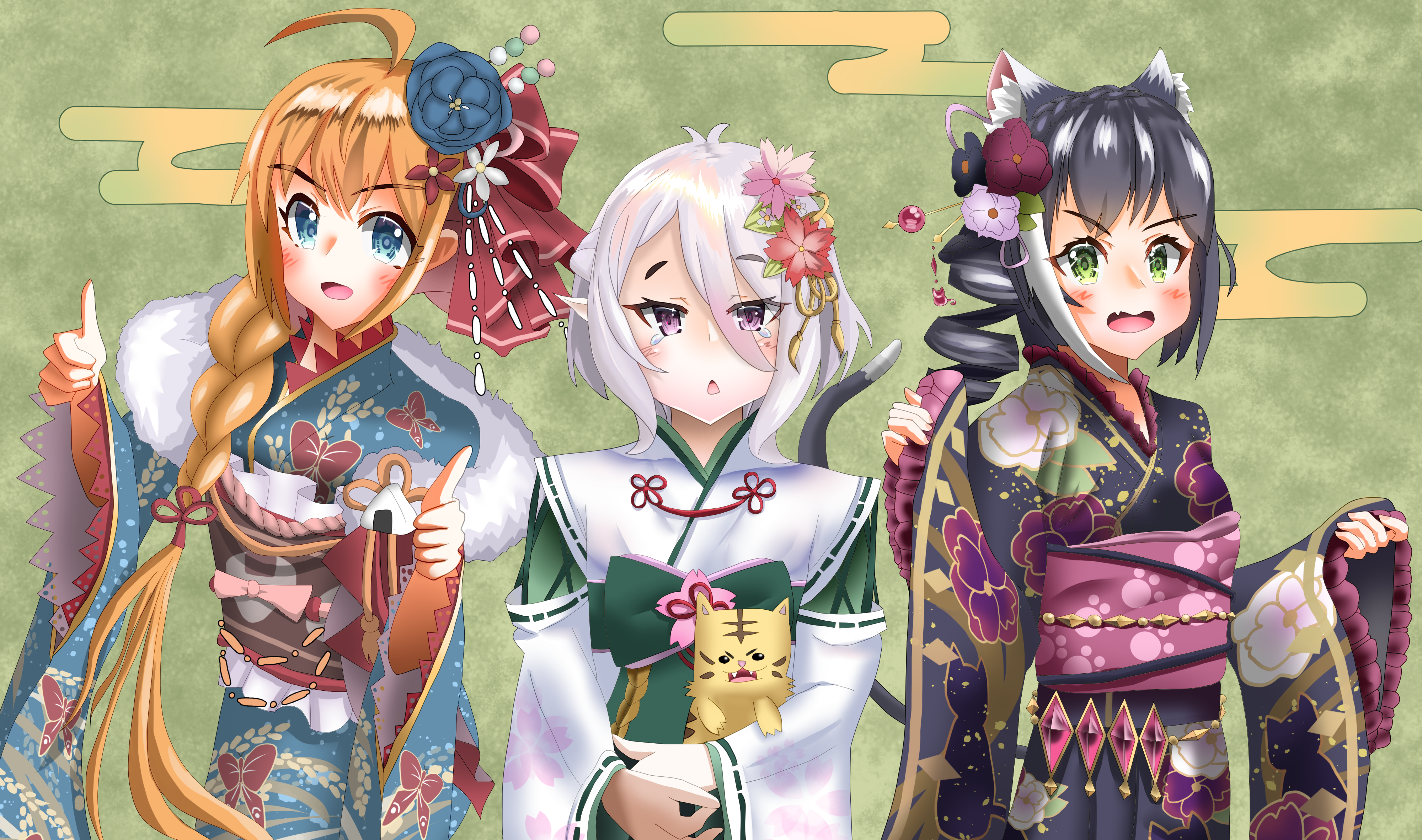 Descarga gratuita de fondo de pantalla para móvil de Animado, Purinsesu Konekuto! Re: Dive, Pecorina (Princesa Conectada), Karyl Momochi, Kokoro Natsume.
