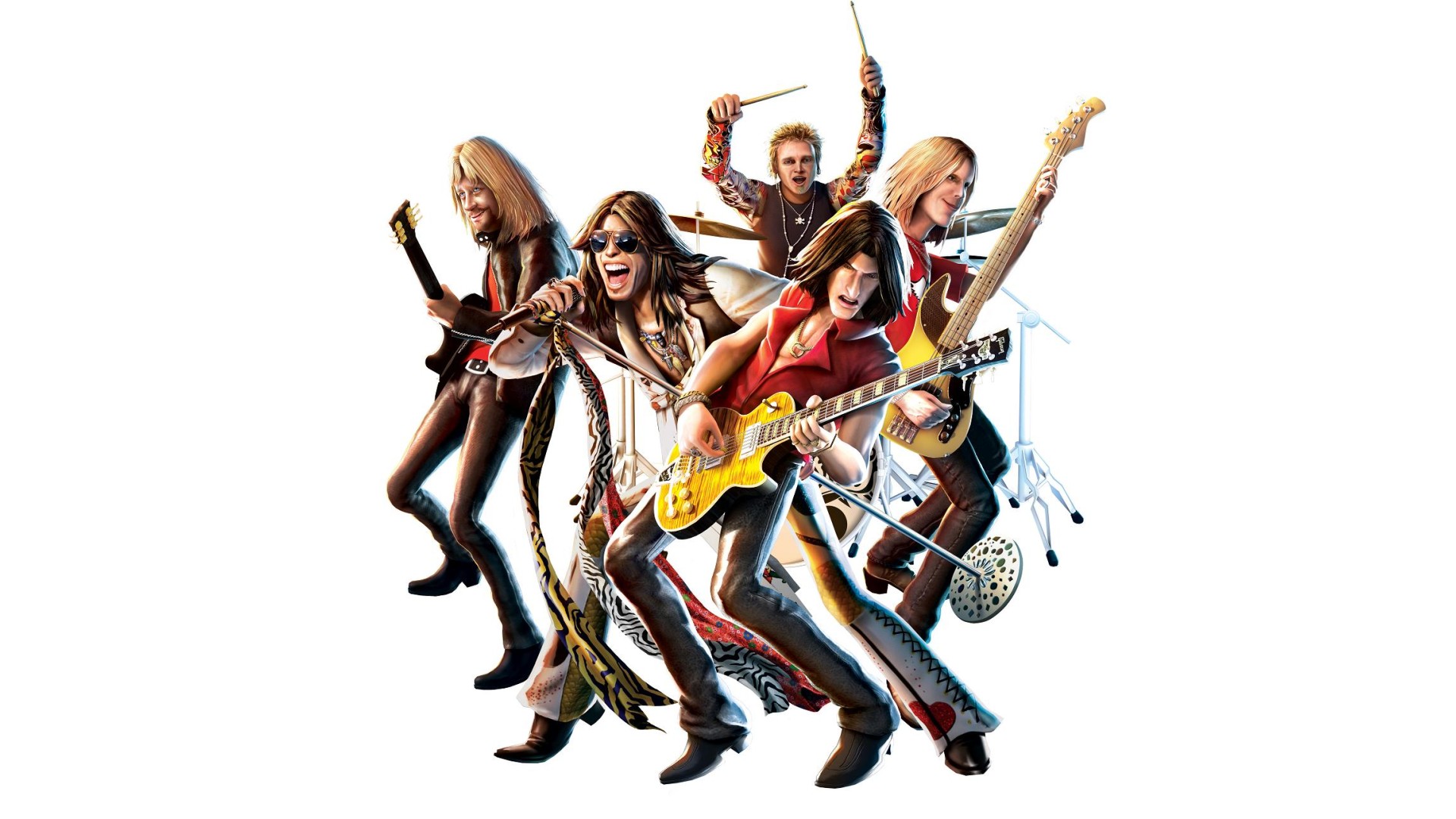 Meilleurs fonds d'écran Guitar Hero: Aerosmith pour l'écran du téléphone