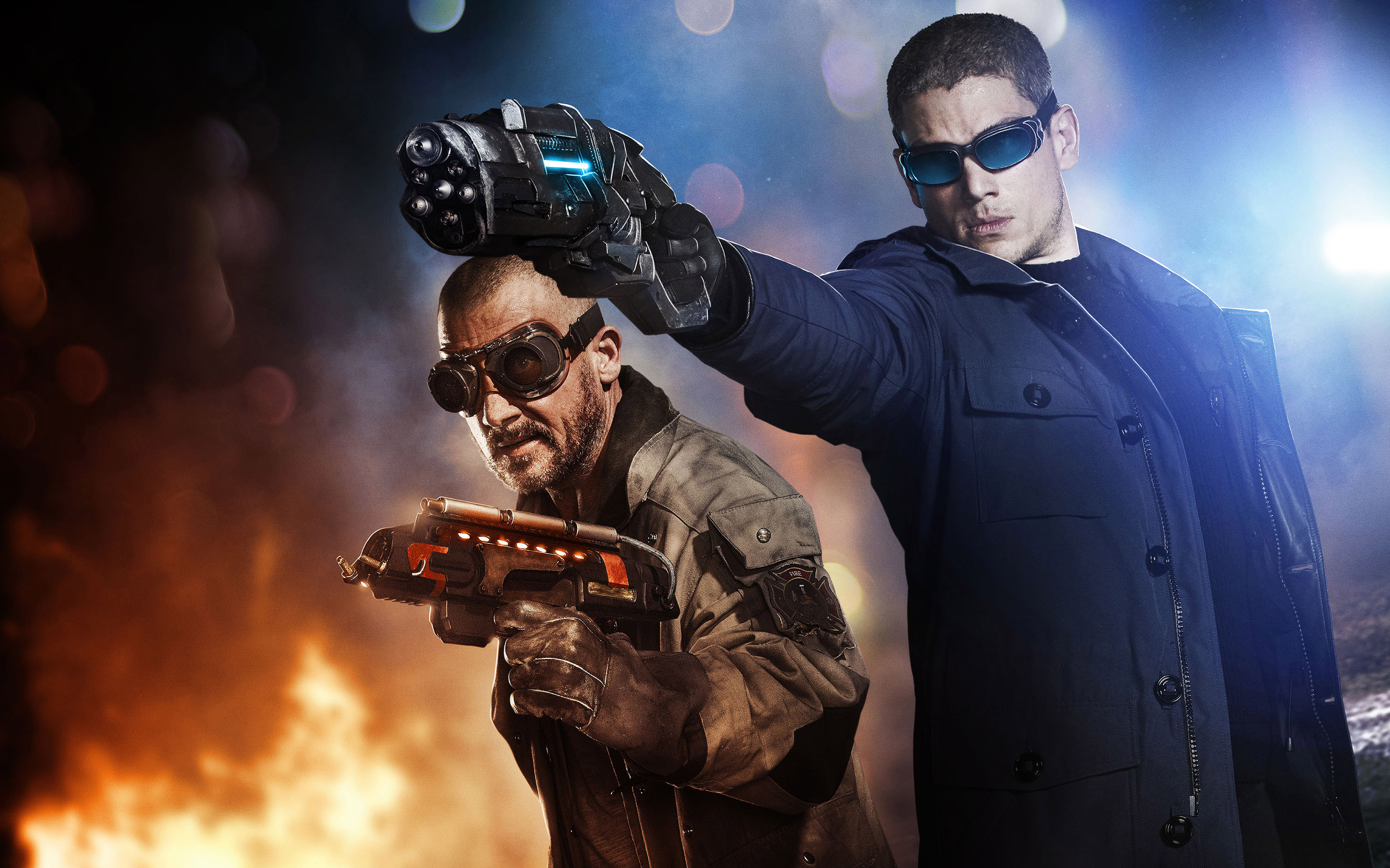 tv show, captain cold, dominic purcell, heat wave (dc comics), wentworth miller, dc's legends of tomorrow cellphone
