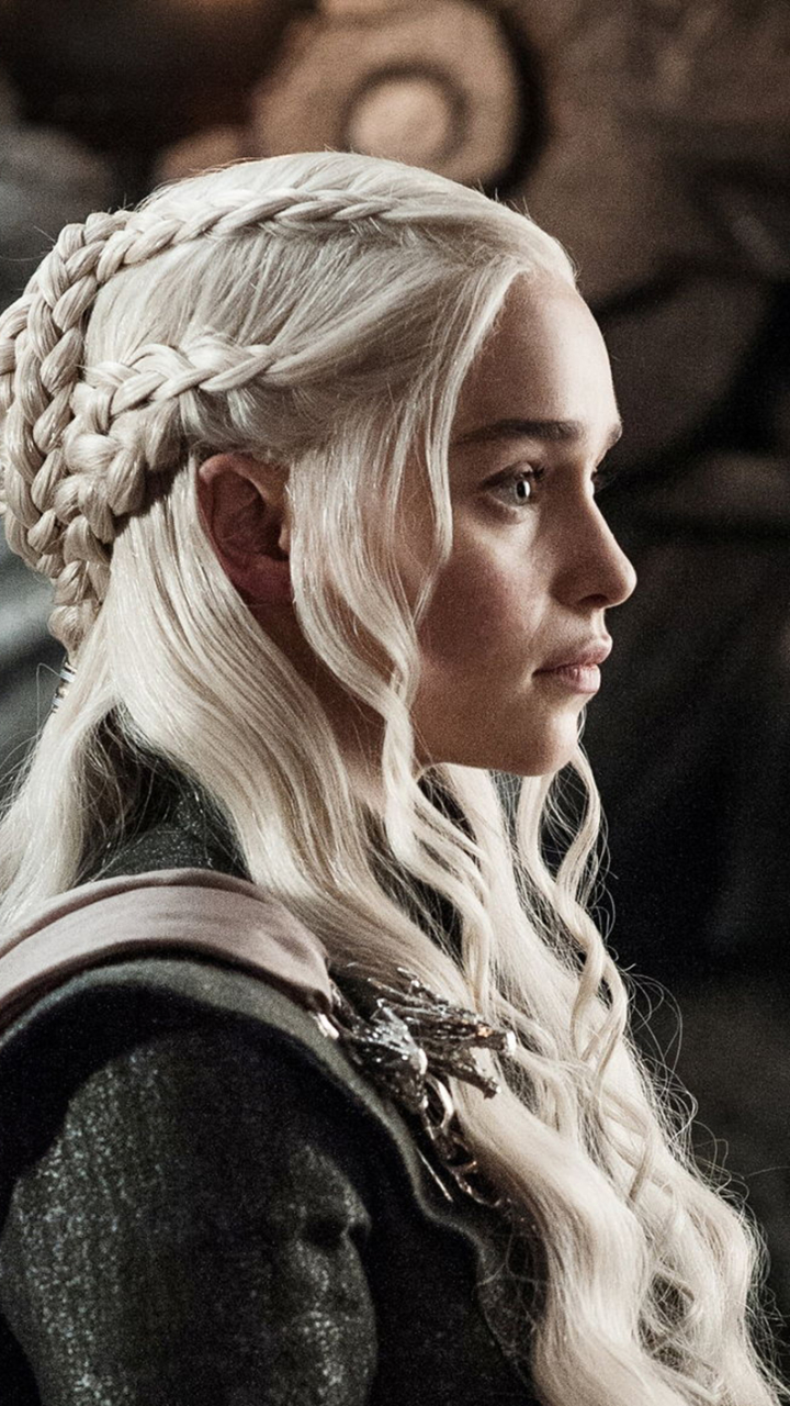 Download mobile wallpaper Game Of Thrones, Tv Show, Daenerys Targaryen, Emilia Clarke for free.