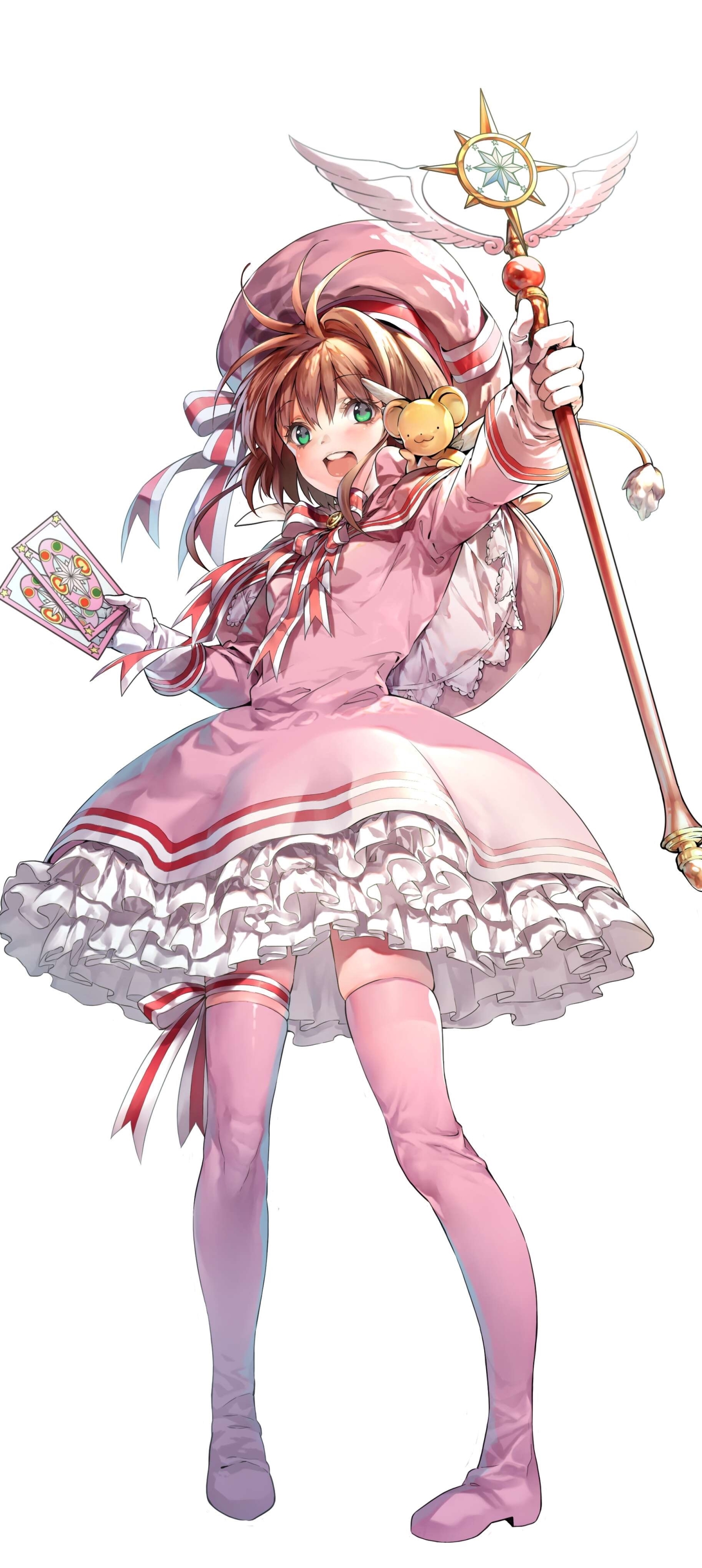 Descarga gratuita de fondo de pantalla para móvil de Animado, Sakura Cazadora De Cartas, Sakura Kinomoto.