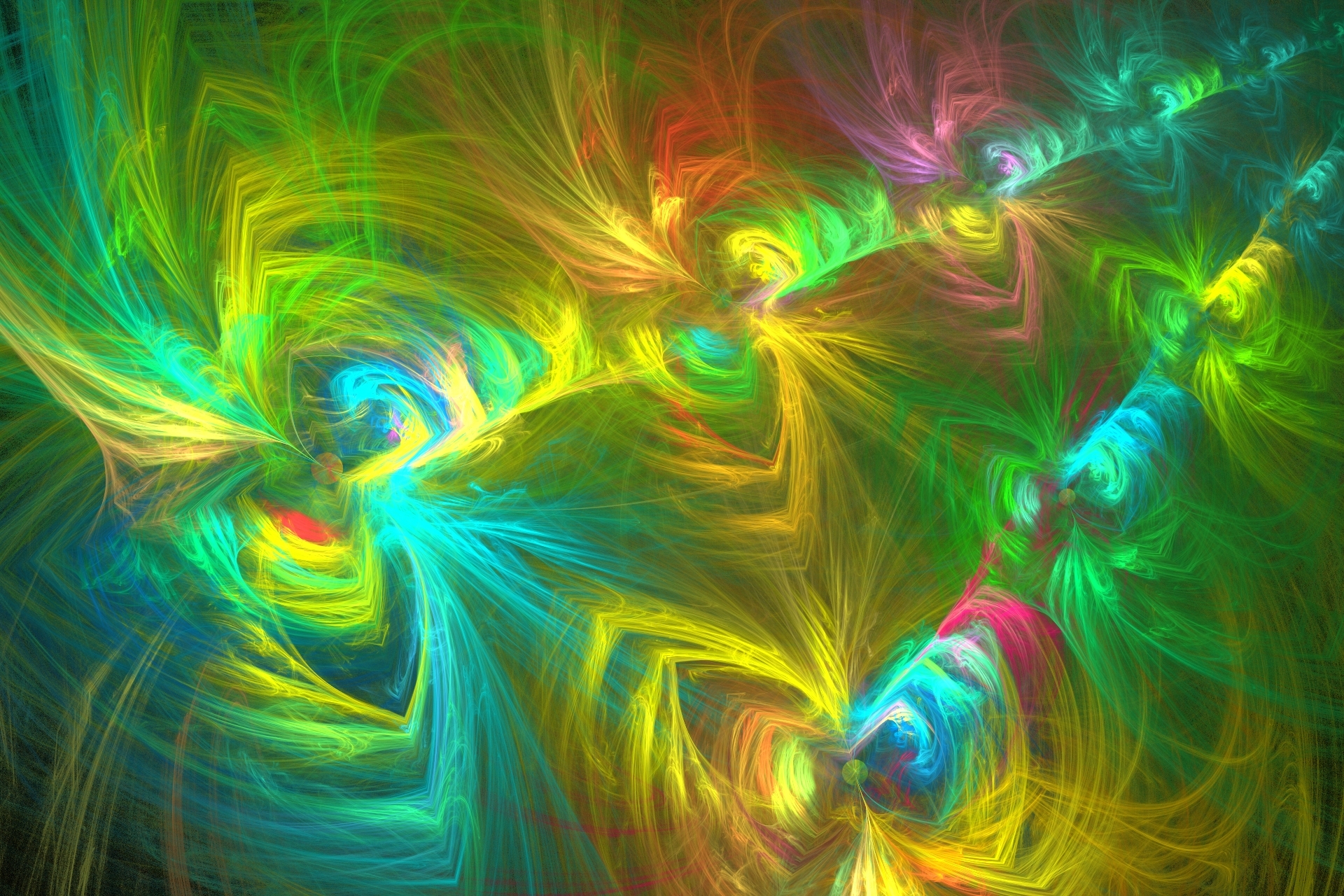 Download mobile wallpaper Abstract, Fractal, Colors, Colorful for free.