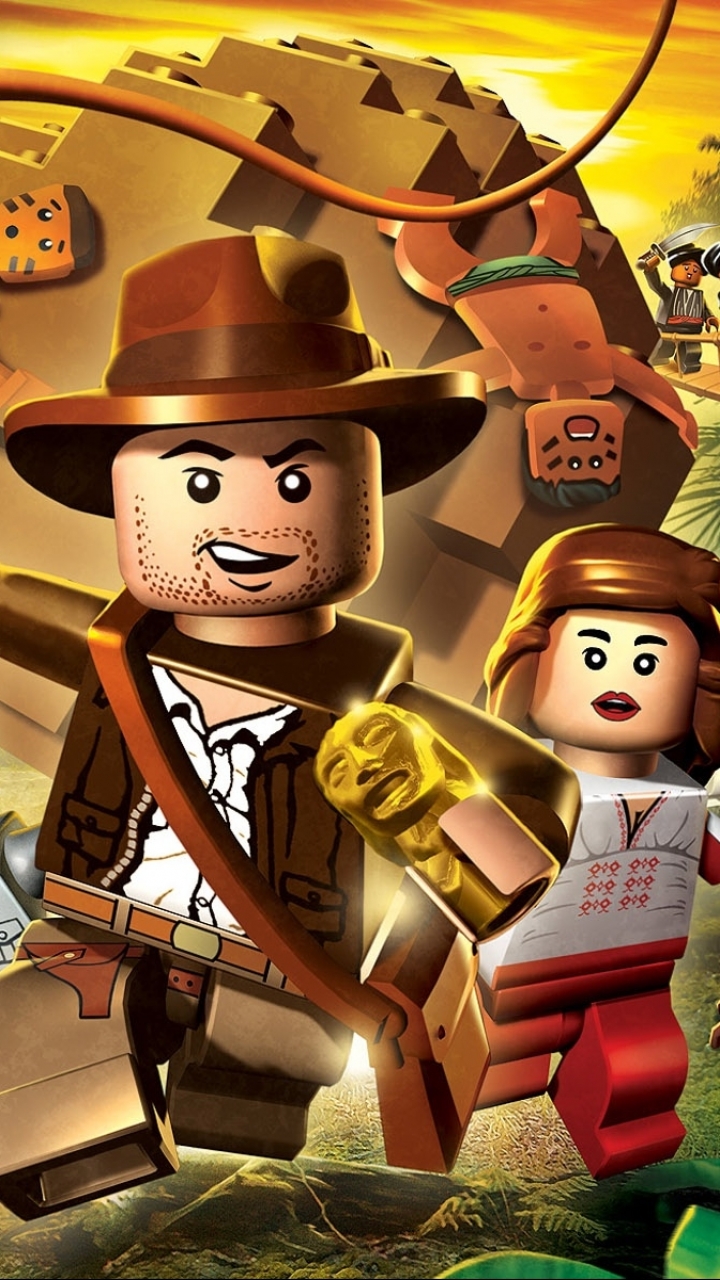 Скачать обои Lego Индиана Джонс: Оригинальные Приключения на телефон бесплатно