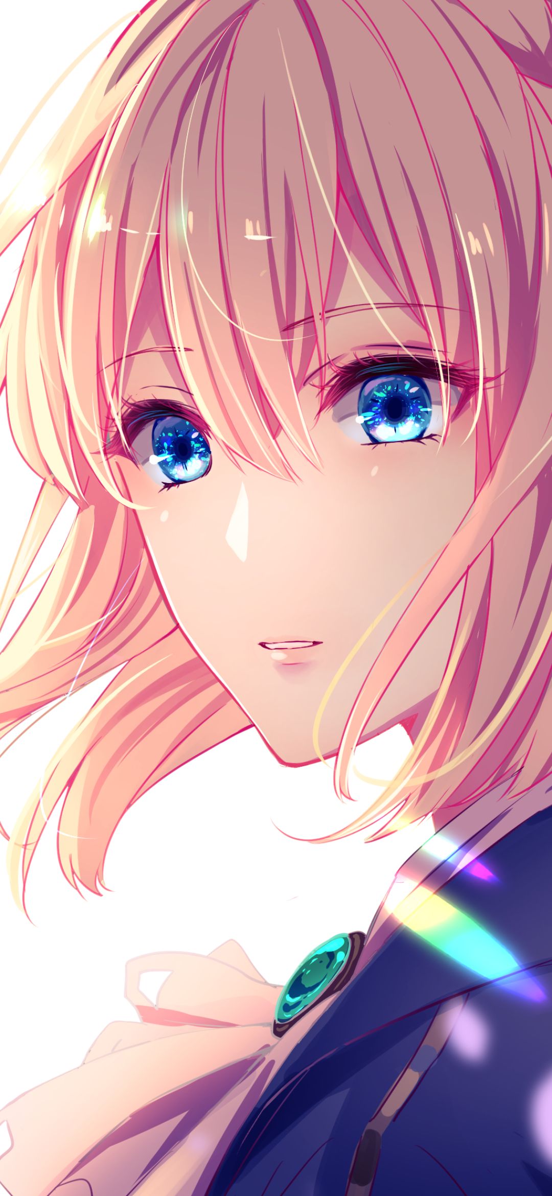 Baixar papel de parede para celular de Anime, Loiro, Olhos Azuis, Cabelo Loiro, Violet Evergarden (Personagem), Violet Evergarden gratuito.