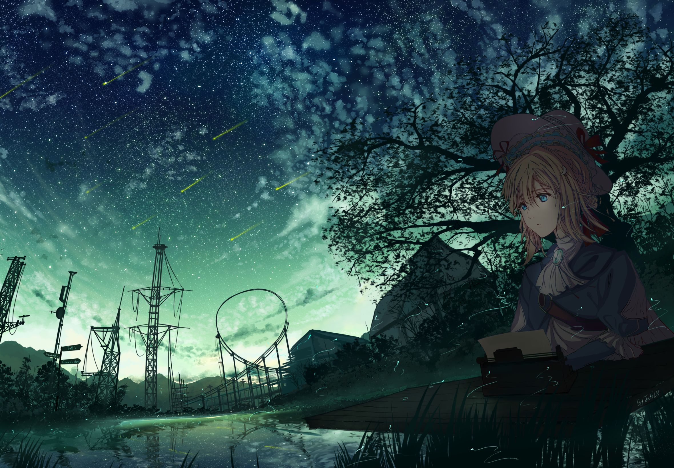 Handy-Wallpaper Animes, Violet Evergarden (Charakter), Violet Evergarden kostenlos herunterladen.