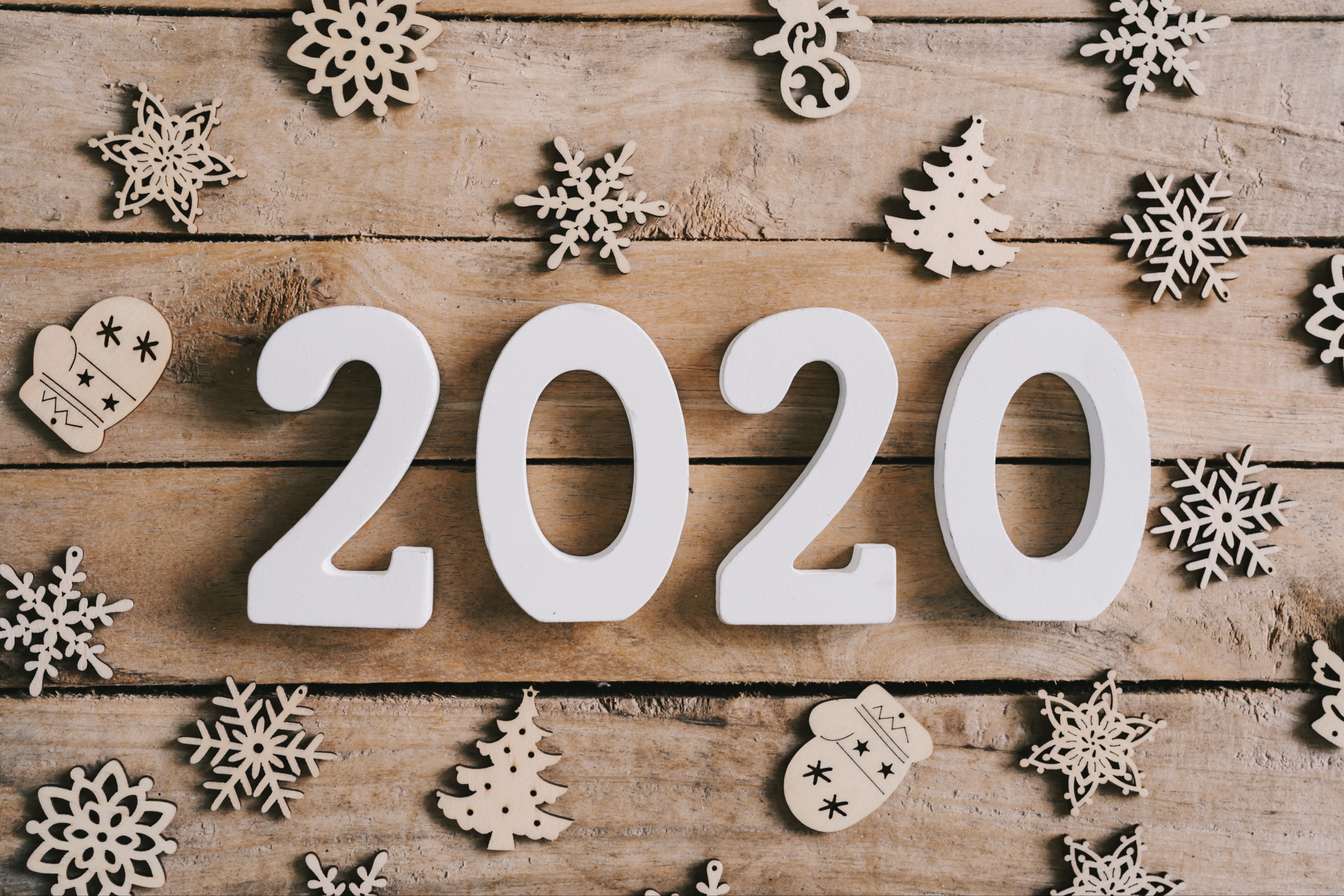 無料モバイル壁紙新年, ホリデー, 2020年新年をダウンロードします。