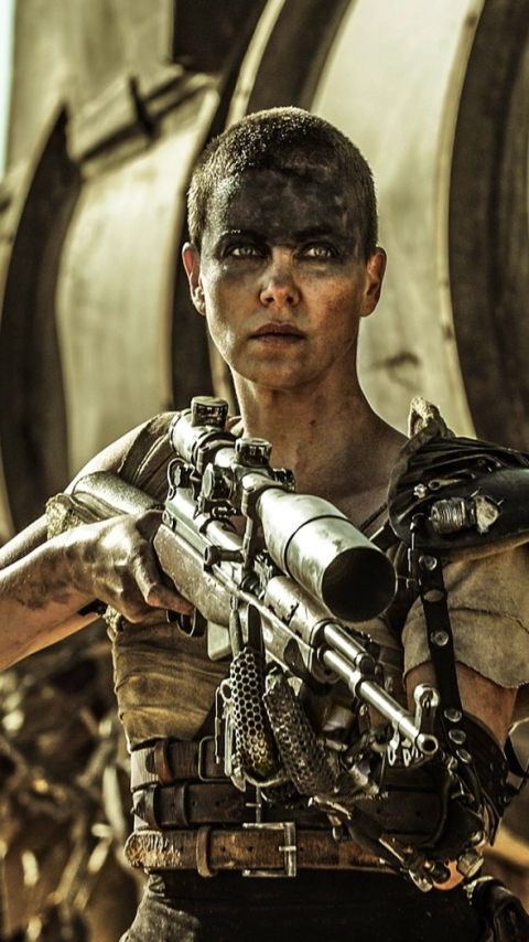 Download mobile wallpaper Charlize Theron, Movie, Mad Max: Fury Road, Imperator Furiosa for free.